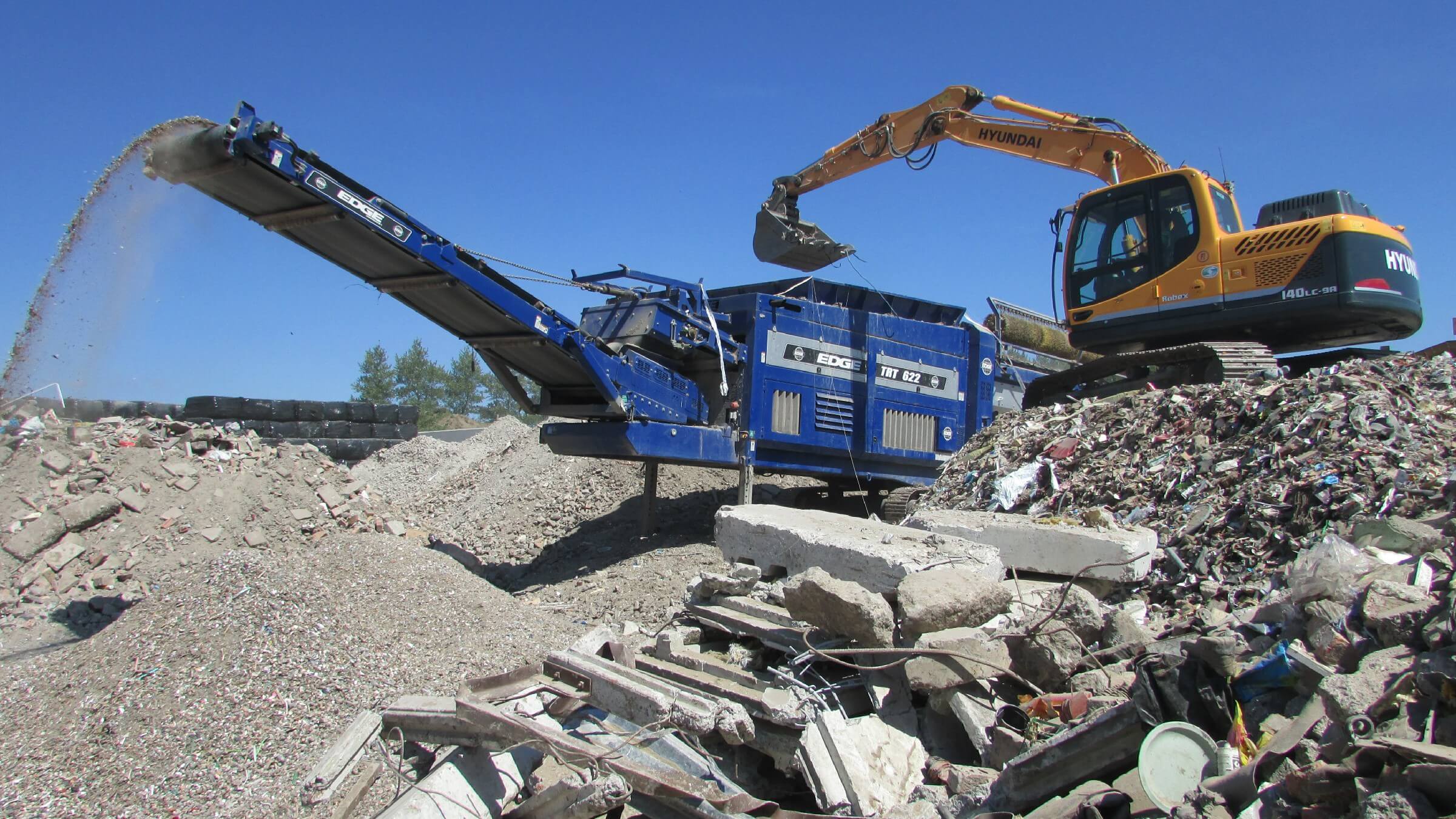 Edge Track Trommel TRT622