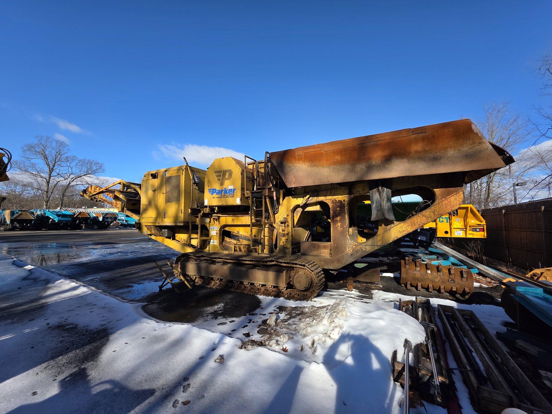 1999 Parker RT1165 Jaw Crusher