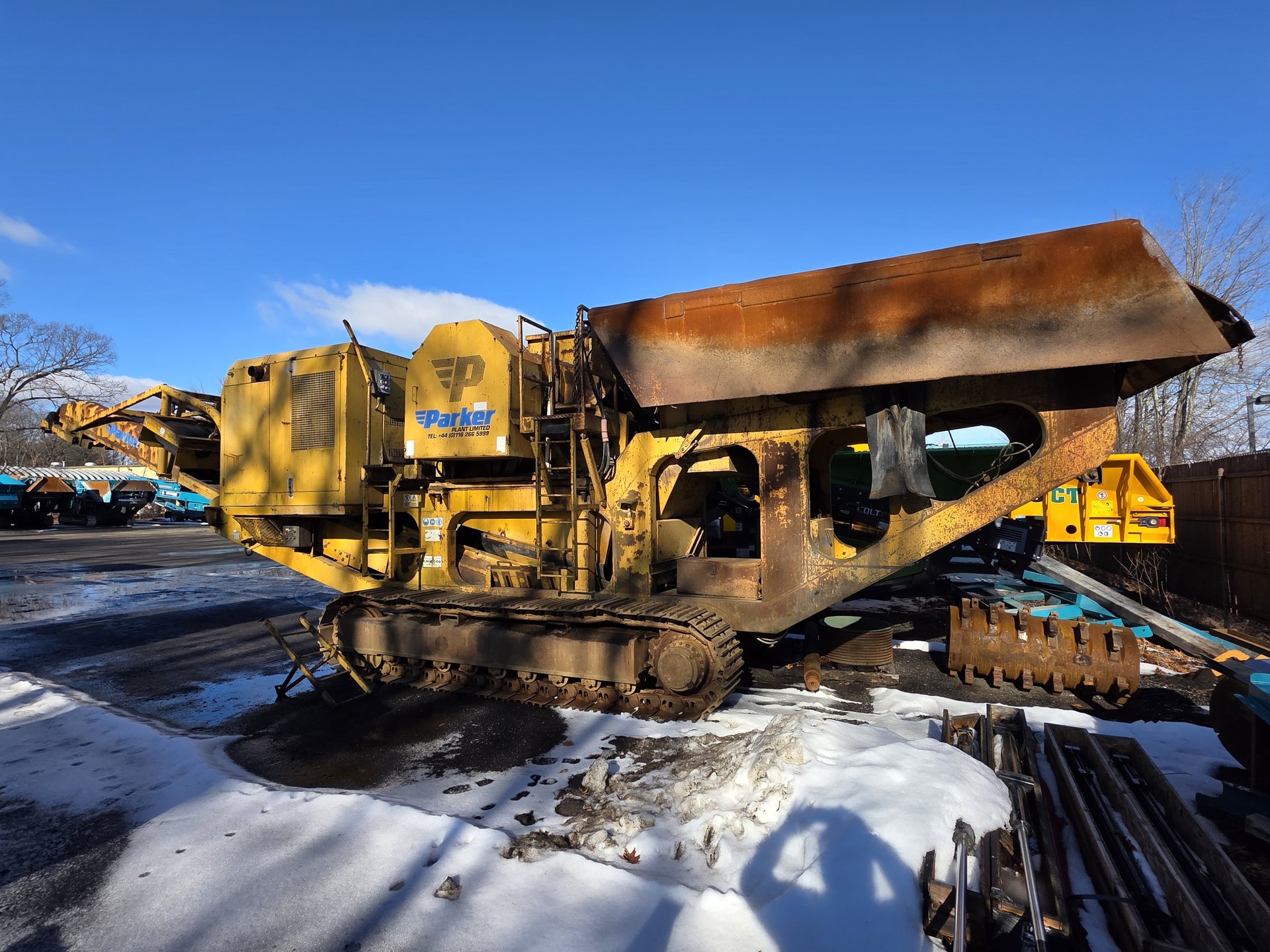 1999 Parker RT1165 Jaw Crusher
