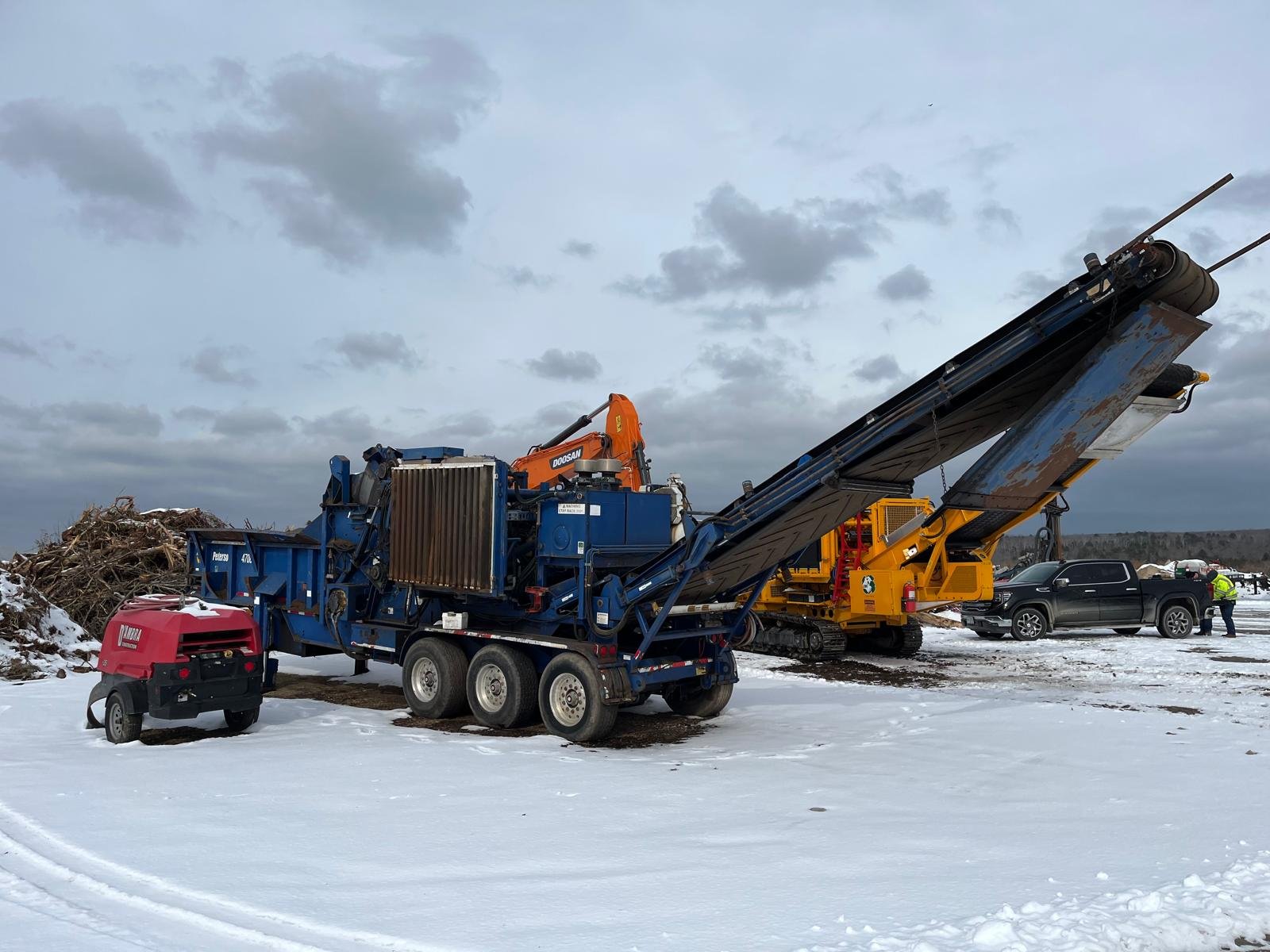2008 Peterson 4700B Horizontal Grinder