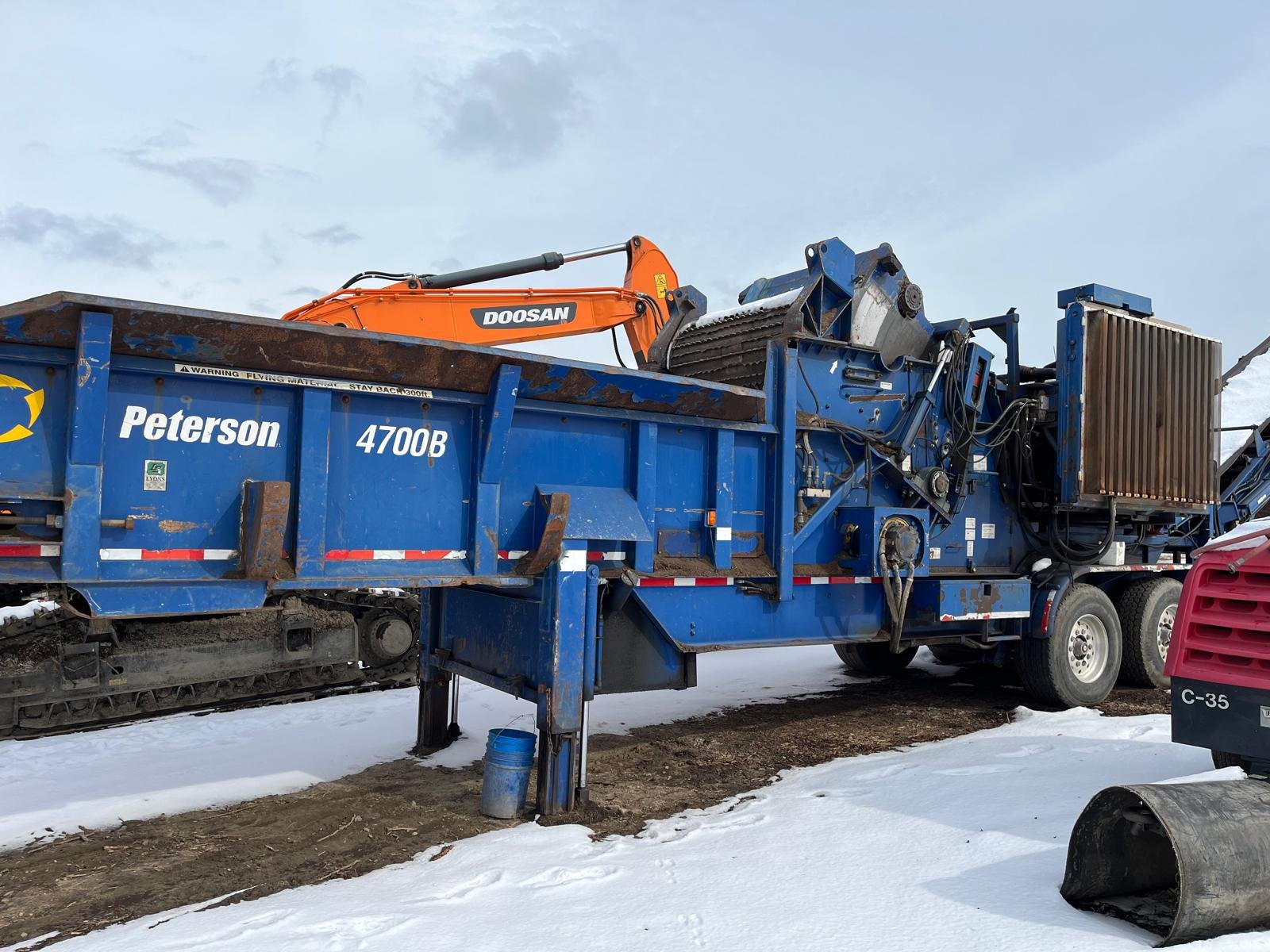 2008 Peterson 4700B Horizontal Grinder