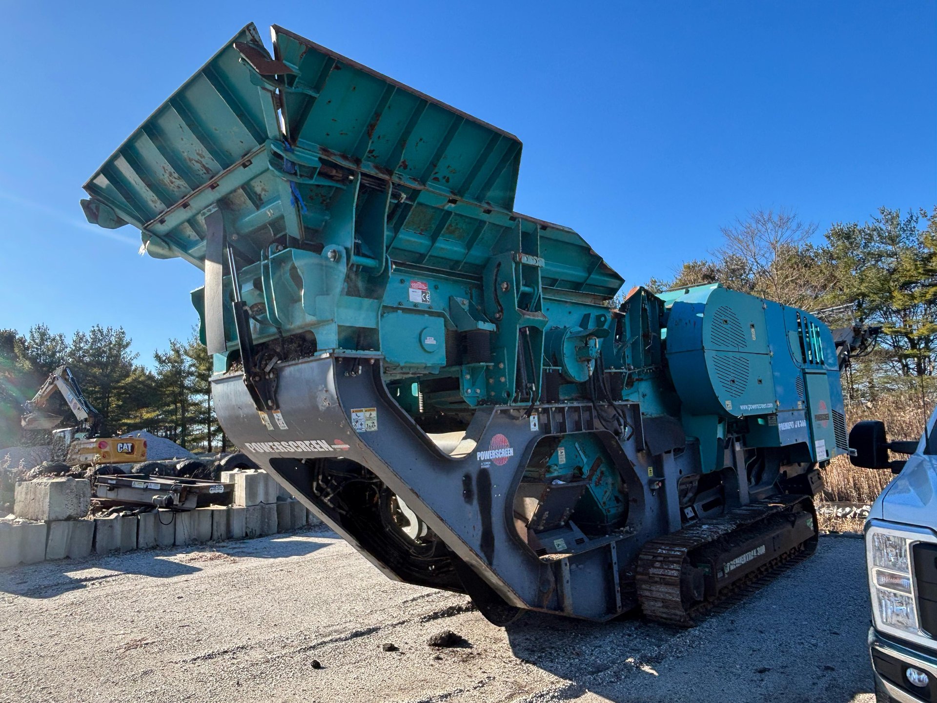 2014 Powerscreen Premiertrak 300 Prescreen Jaw Crusher