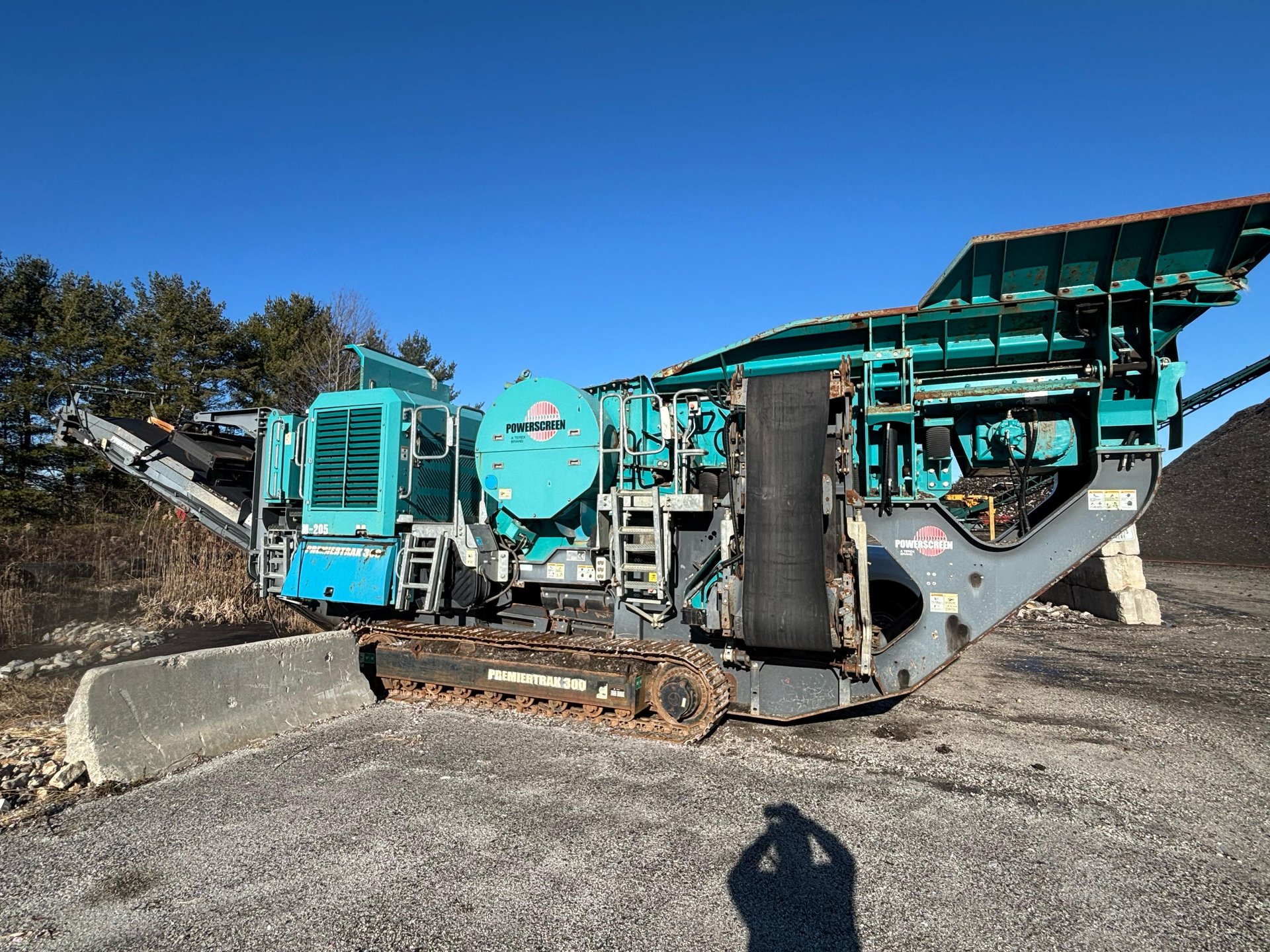 2014 Powerscreen Premiertrak 300 Prescreen Jaw Crusher