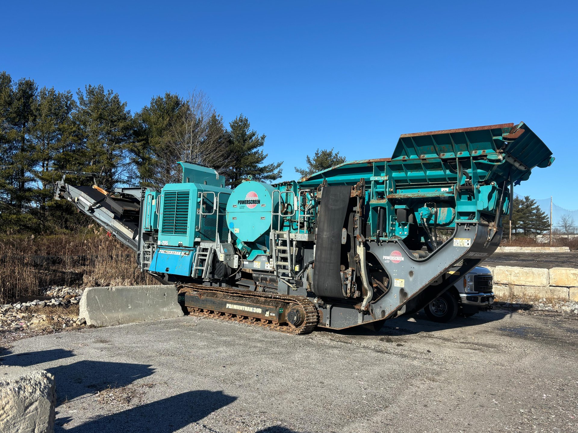 2014 Powerscreen Premiertrak 300 Prescreen Jaw Crusher