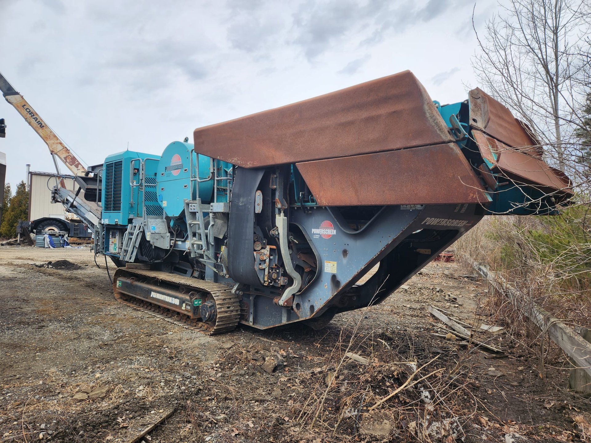 2014 Powerscreen Premiertrak 300 Prescreen Jaw Crusher