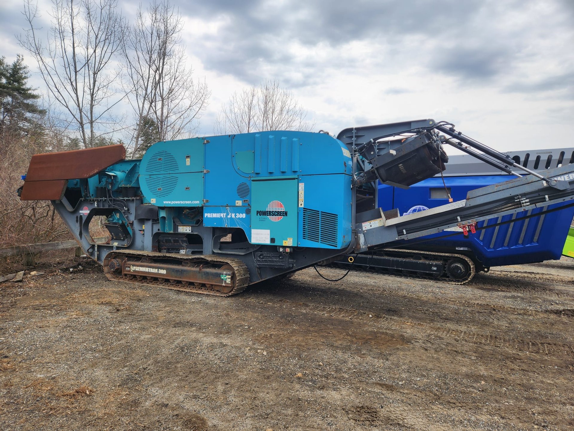 2014 Powerscreen Premiertrak 300 Prescreen Jaw Crusher