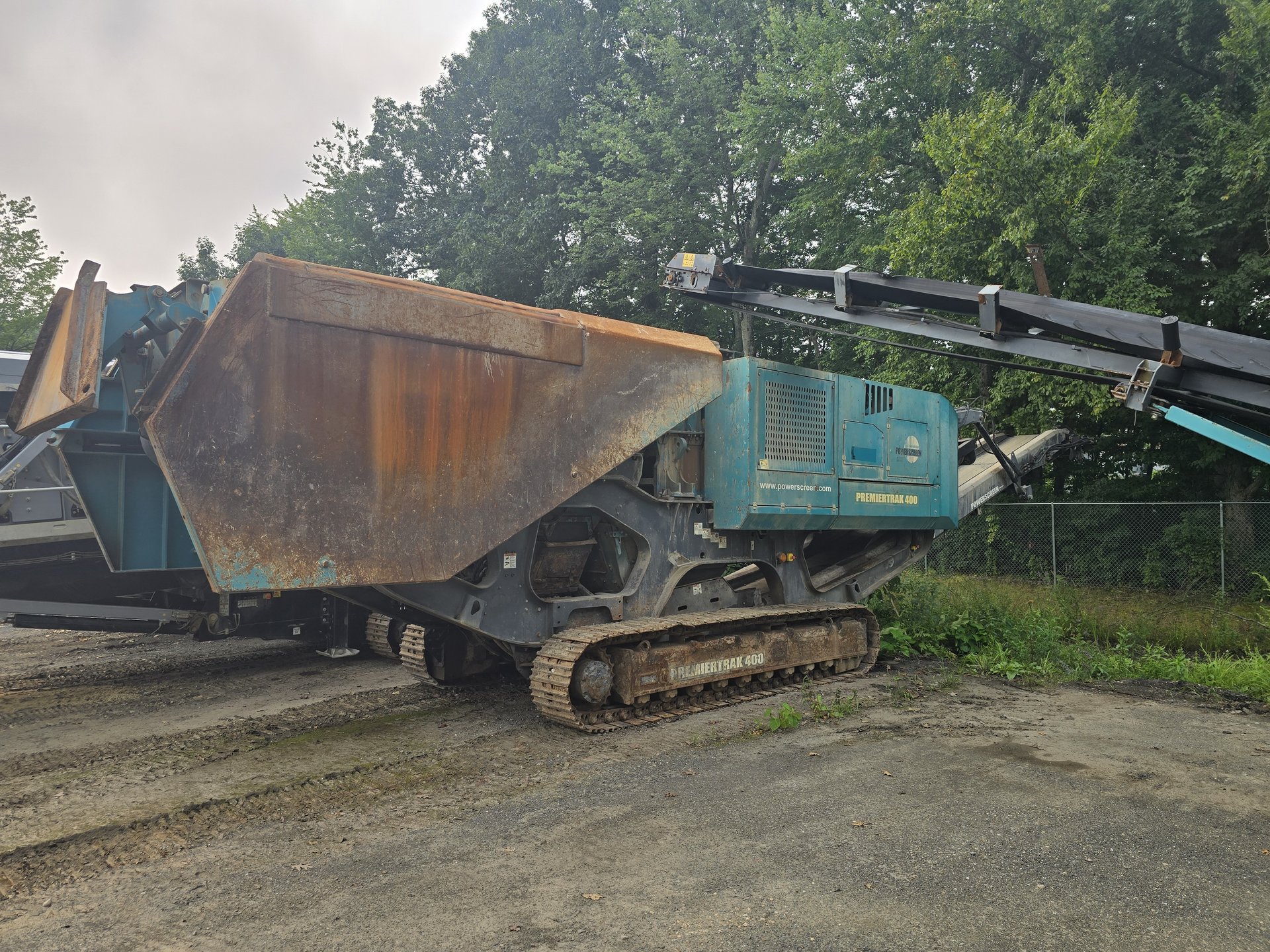 2014 Powerscreen Premiertrak 400 Prescreen Jaw Crusher