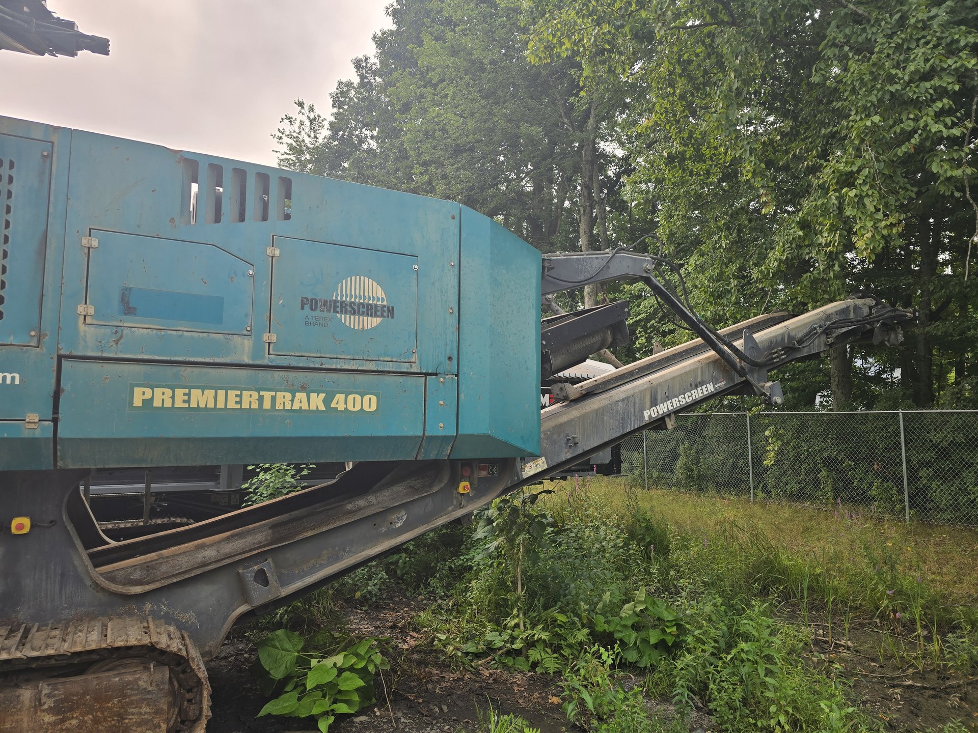 2014 Powerscreen Premiertrak 400 Prescreen Jaw Crusher
