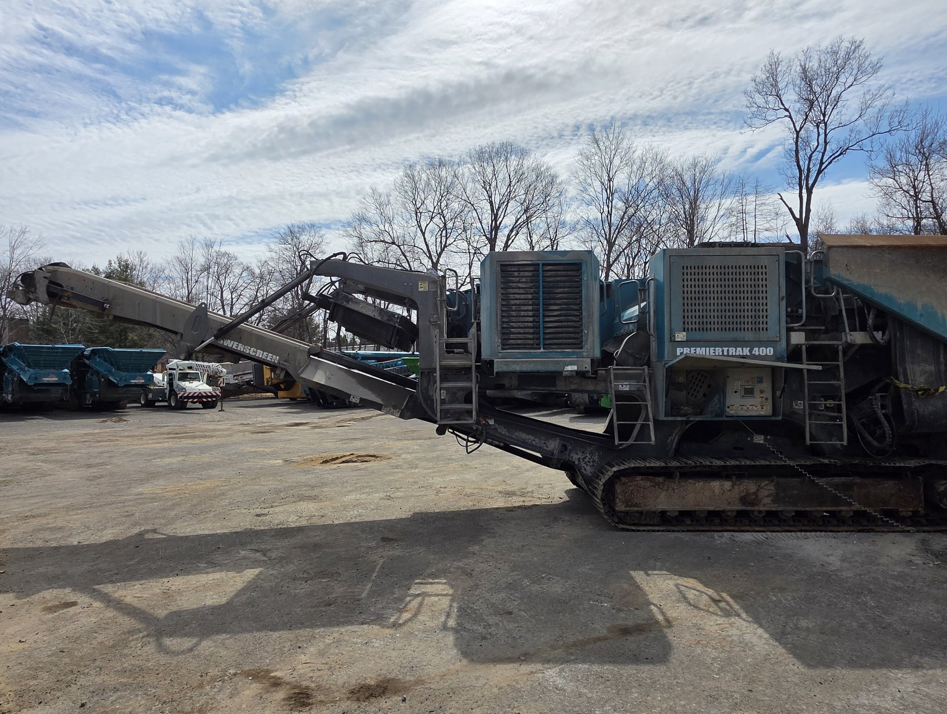 2014 Powerscreen Premiertrak 400 Prescreen Jaw Crusher