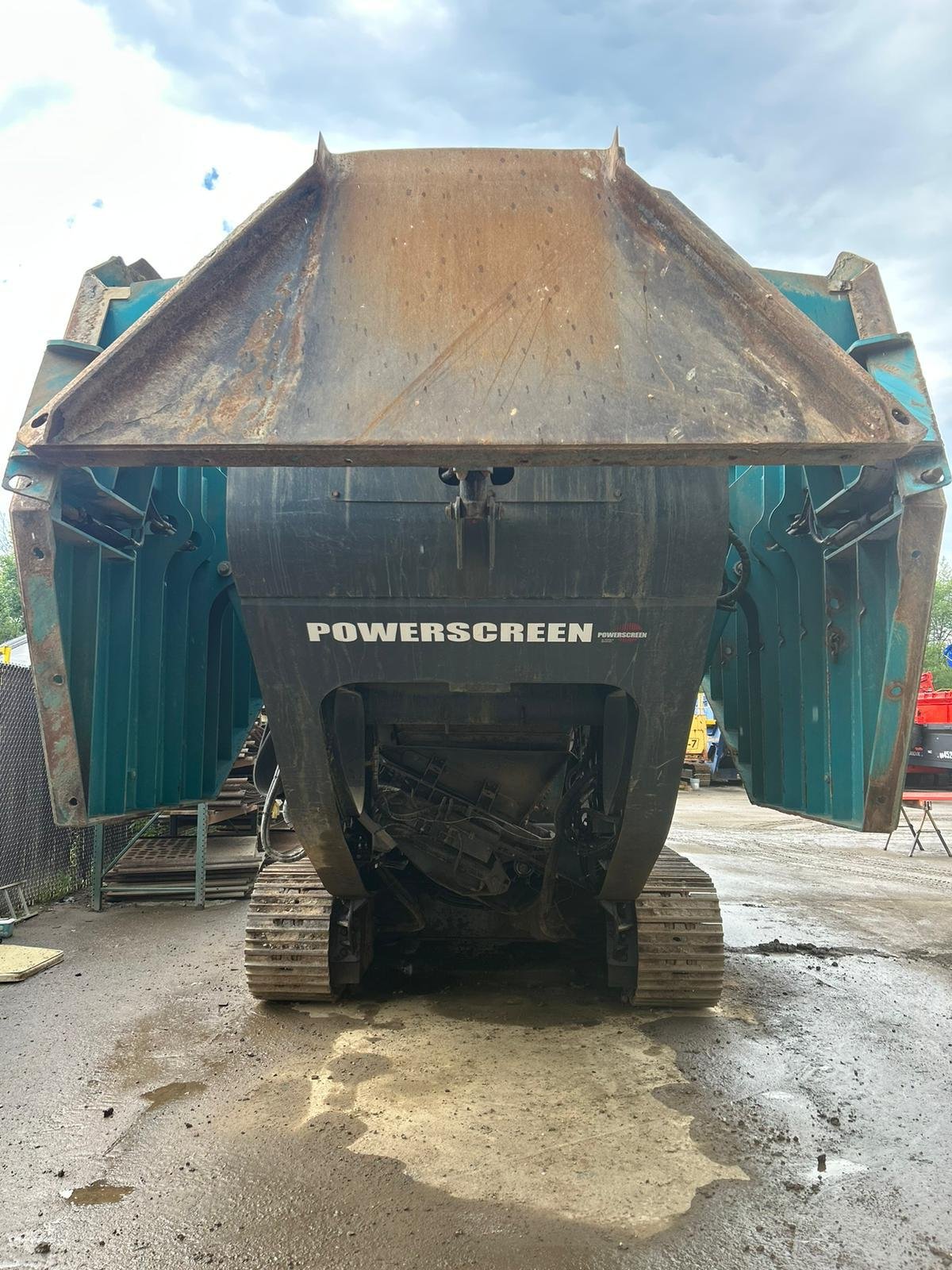2014 Powerscreen Premiertrak 400 Prescreen Jaw Crusher