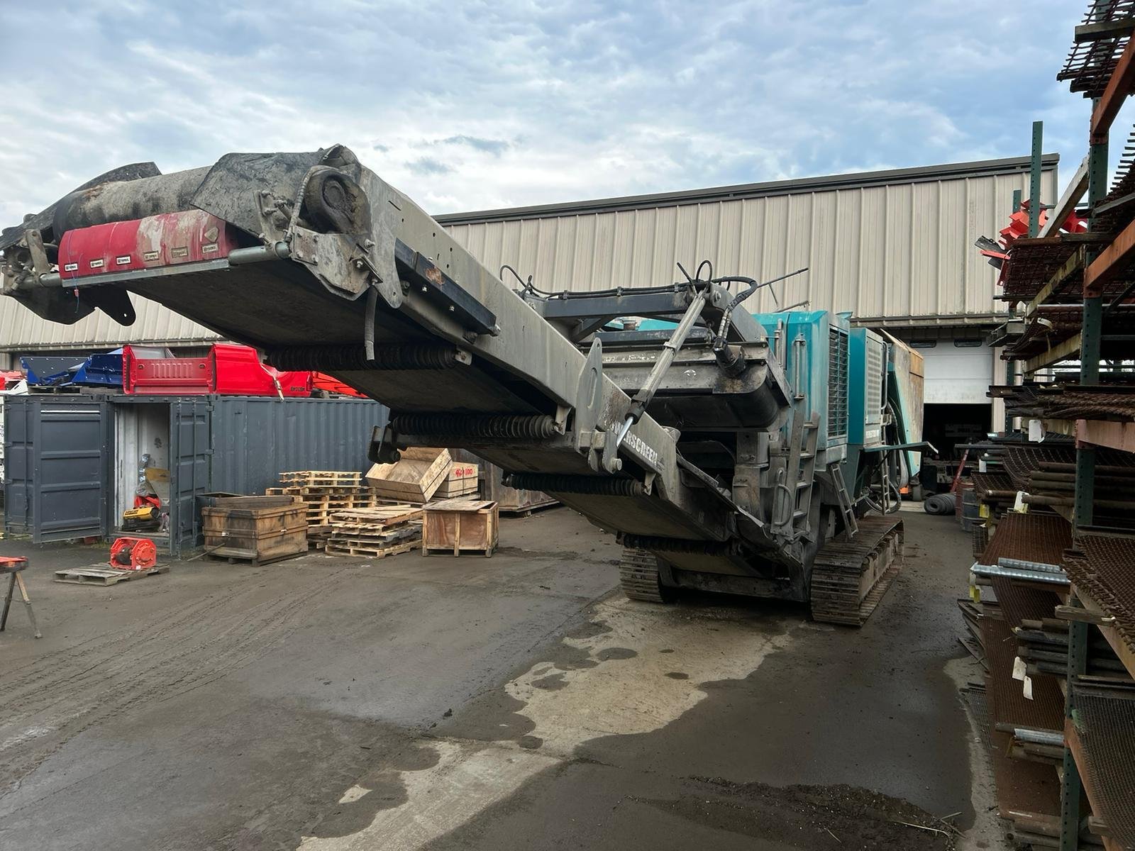 2014 Powerscreen Premiertrak 400 Prescreen Jaw Crusher