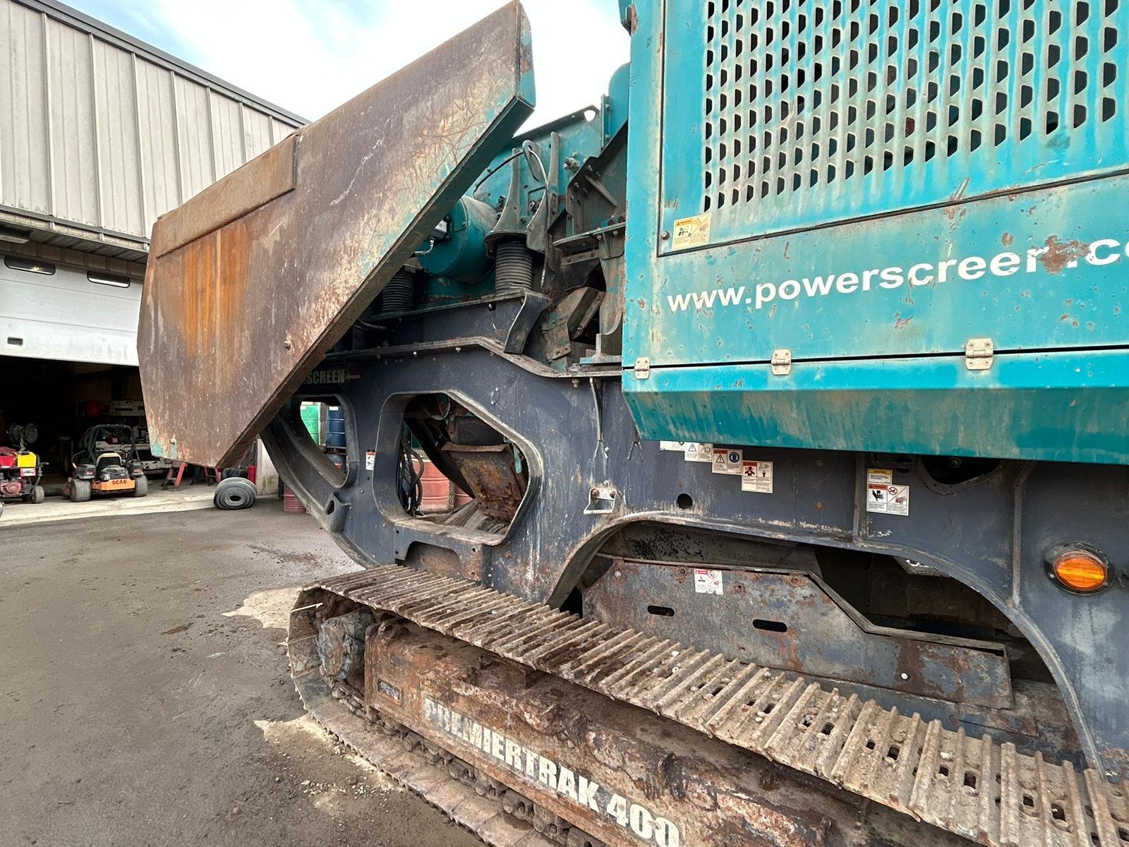 2014 Powerscreen Premiertrak 400 Prescreen Jaw Crusher