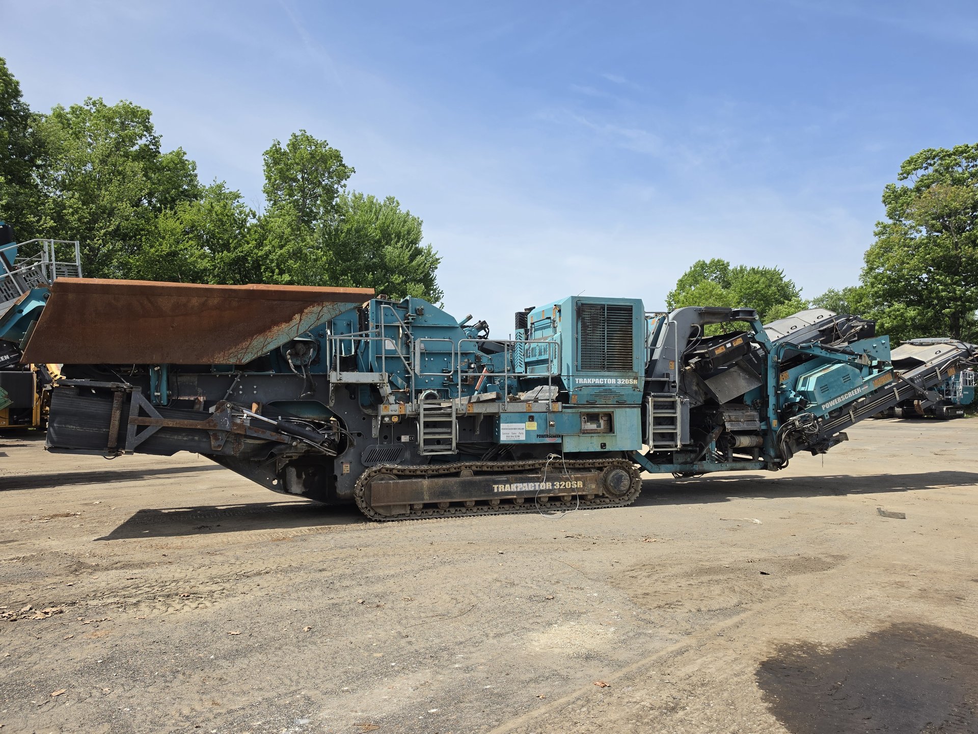 2016 Powerscreen Trakpactor 320SR Prescreen Impact Crusher