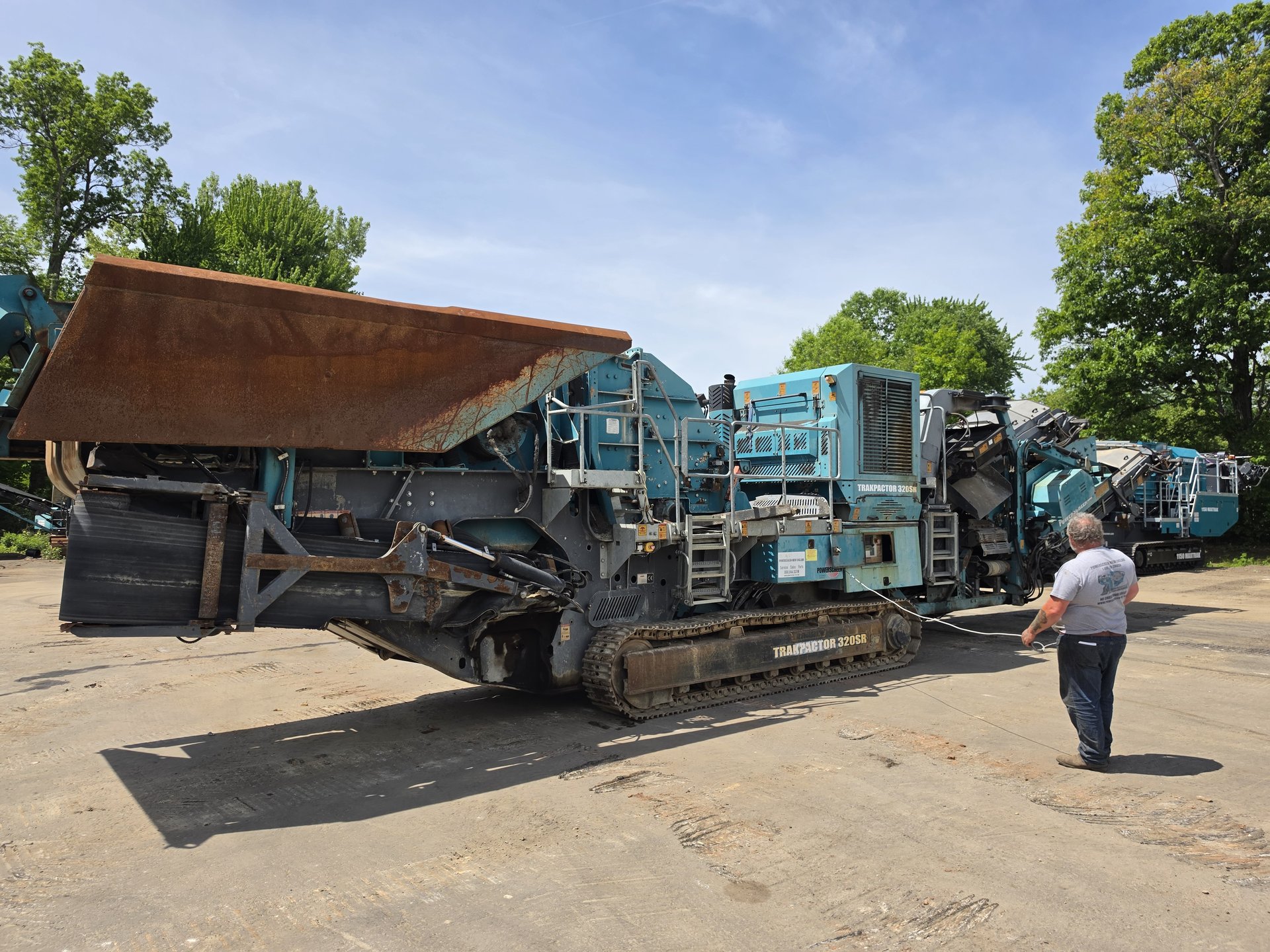 2016 Powerscreen Trakpactor 320SR Prescreen Impact Crusher