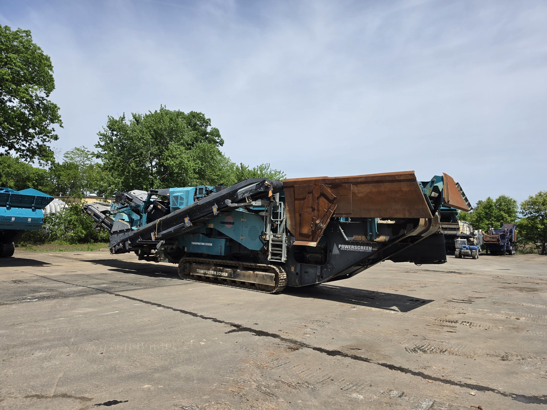 2016 Powerscreen Trakpactor 320SR Prescreen Impact Crusher