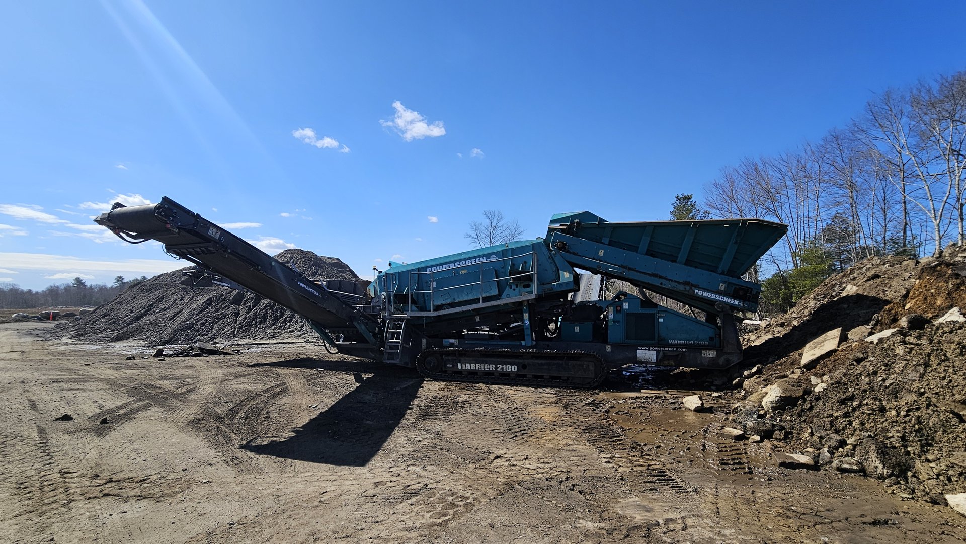 2017 Powerscreen Warrior 2100 Apron Screen