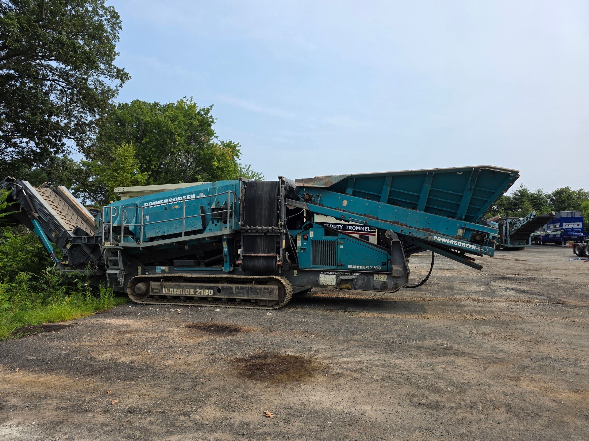 2017 Powerscreen Warrior 2100 Apron Screen