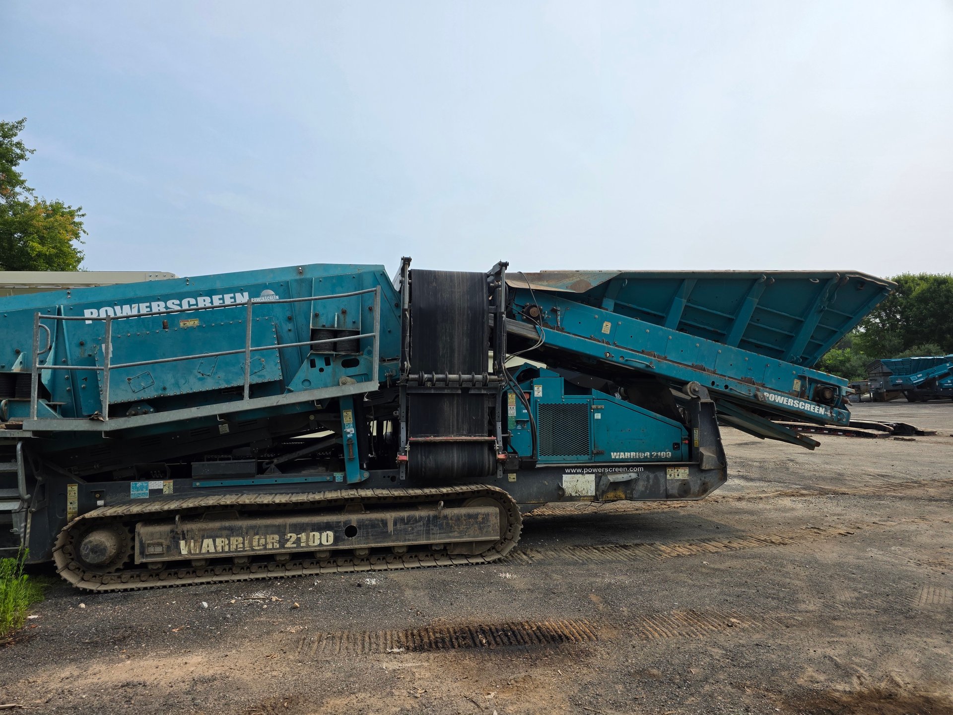 2017 Powerscreen Warrior 2100 Apron Screen