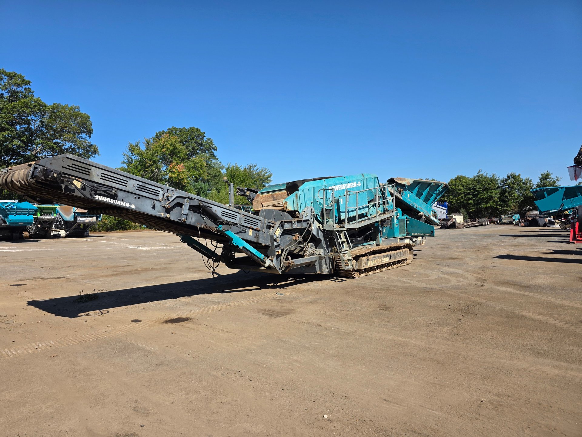 2017 Powerscreen Warrior 2100 Apron Screen