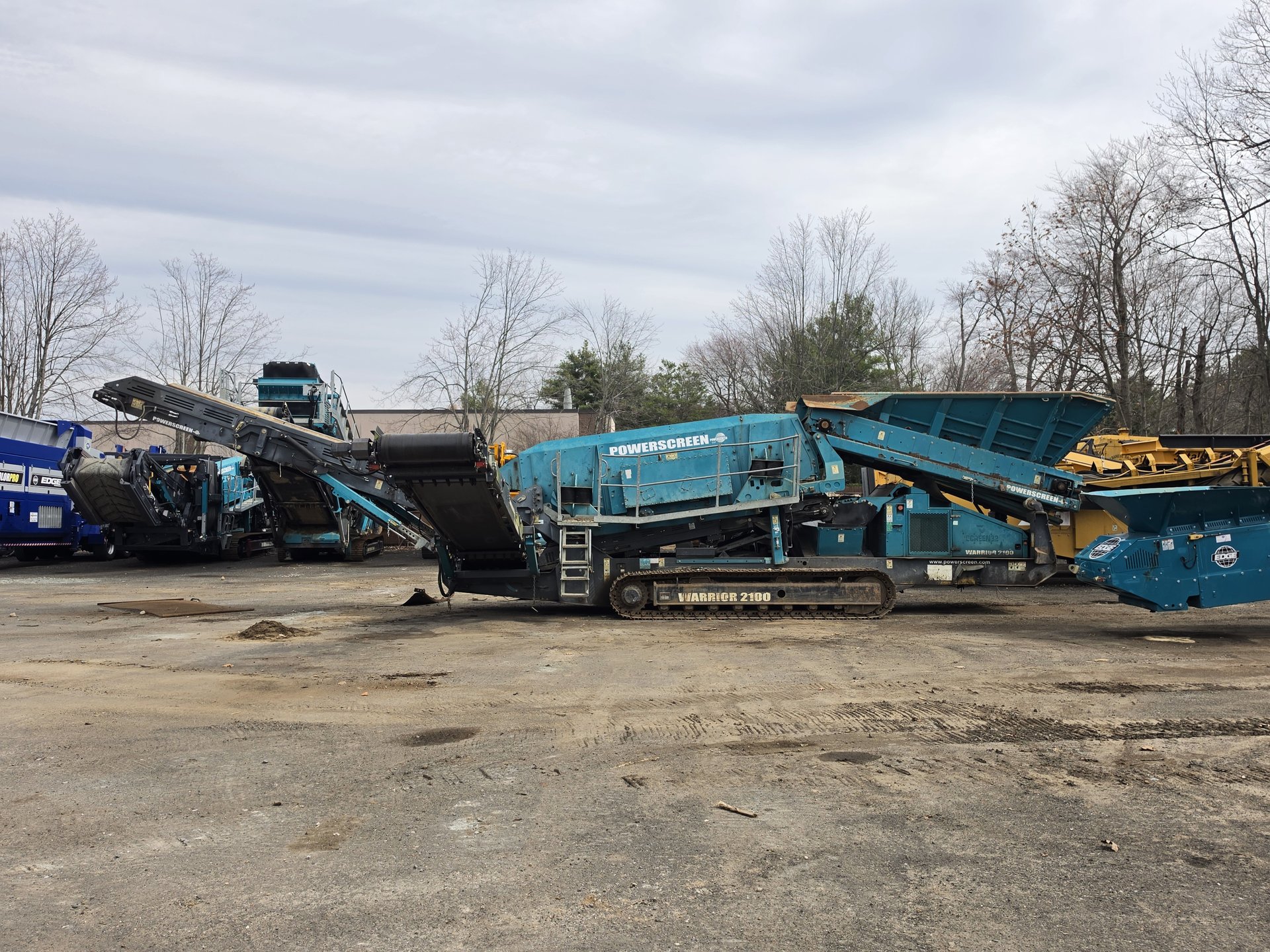 2017 Powerscreen Warrior 2100 Apron Screen