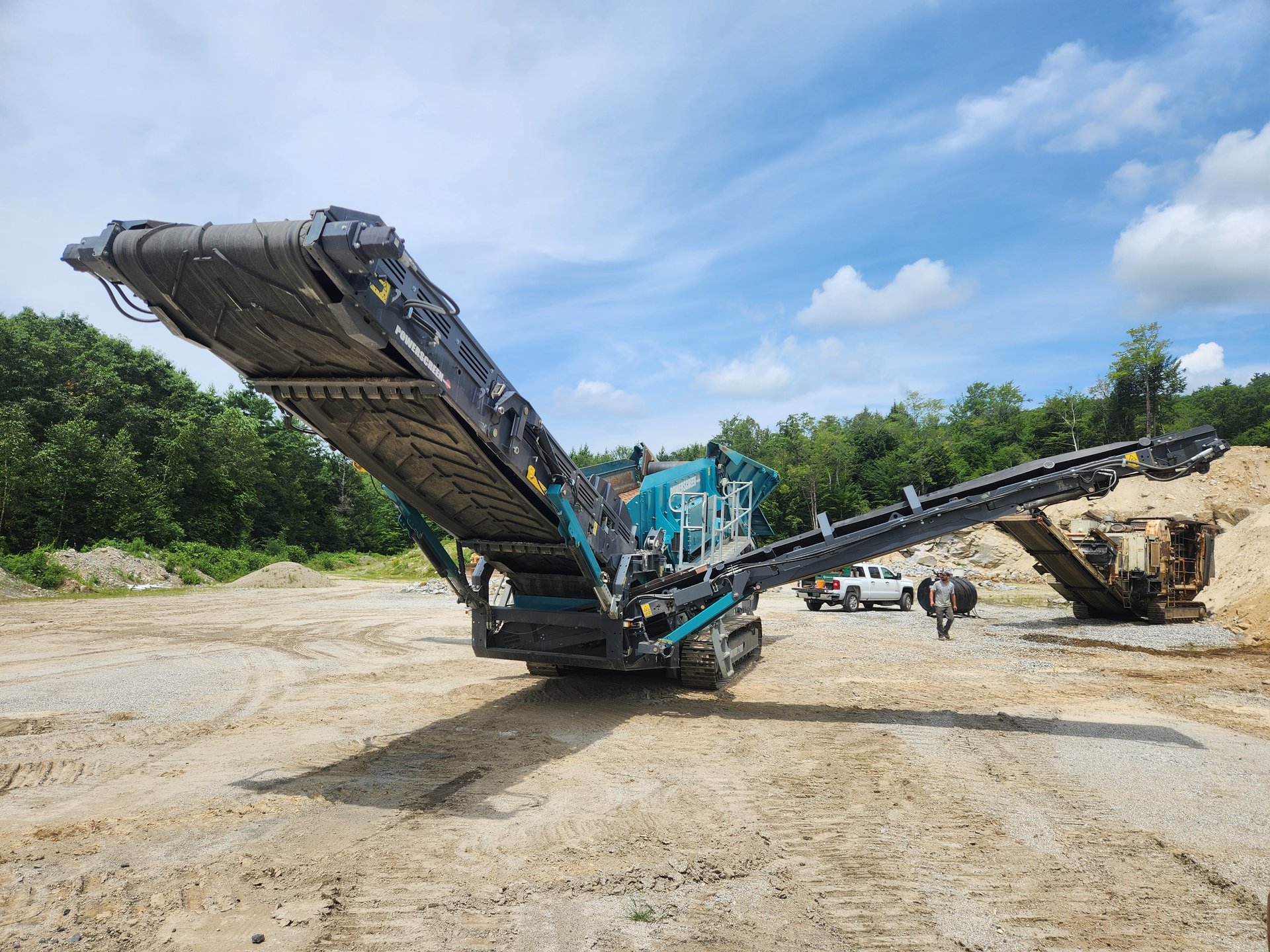 2022 Powerscreen Warrior 2100 Belt Screen