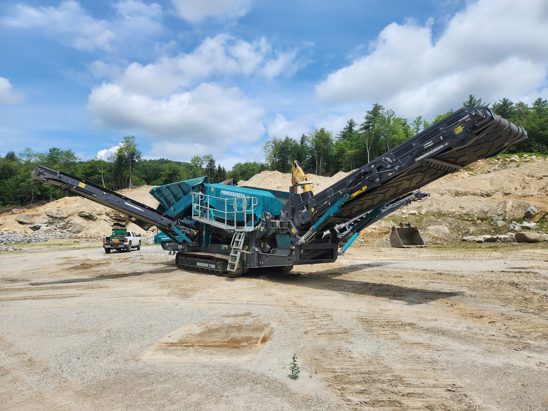 2022 Powerscreen Warrior 2100 Belt Screen