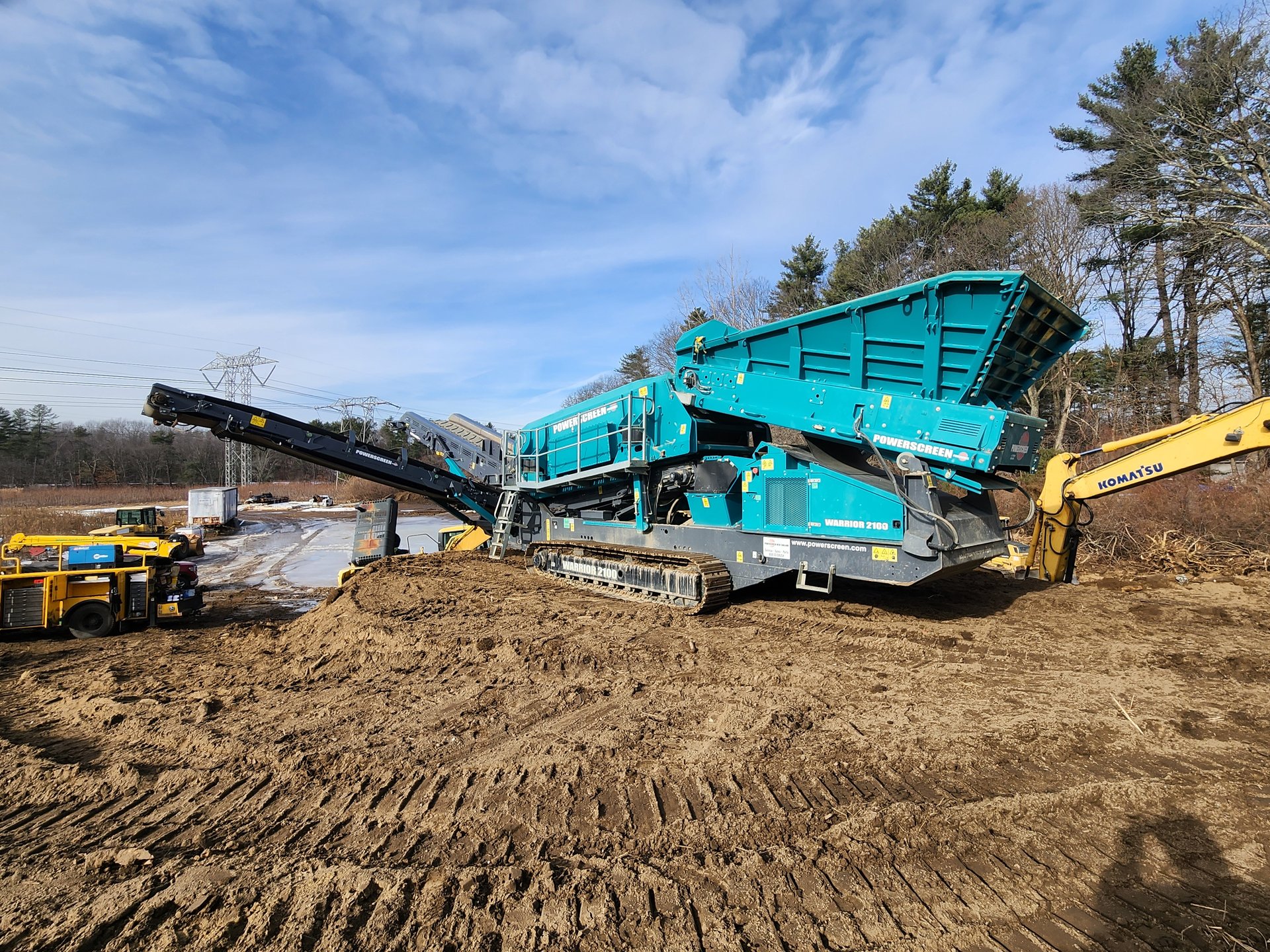 2022 Powerscreen Warrior 2100 Belt Screen