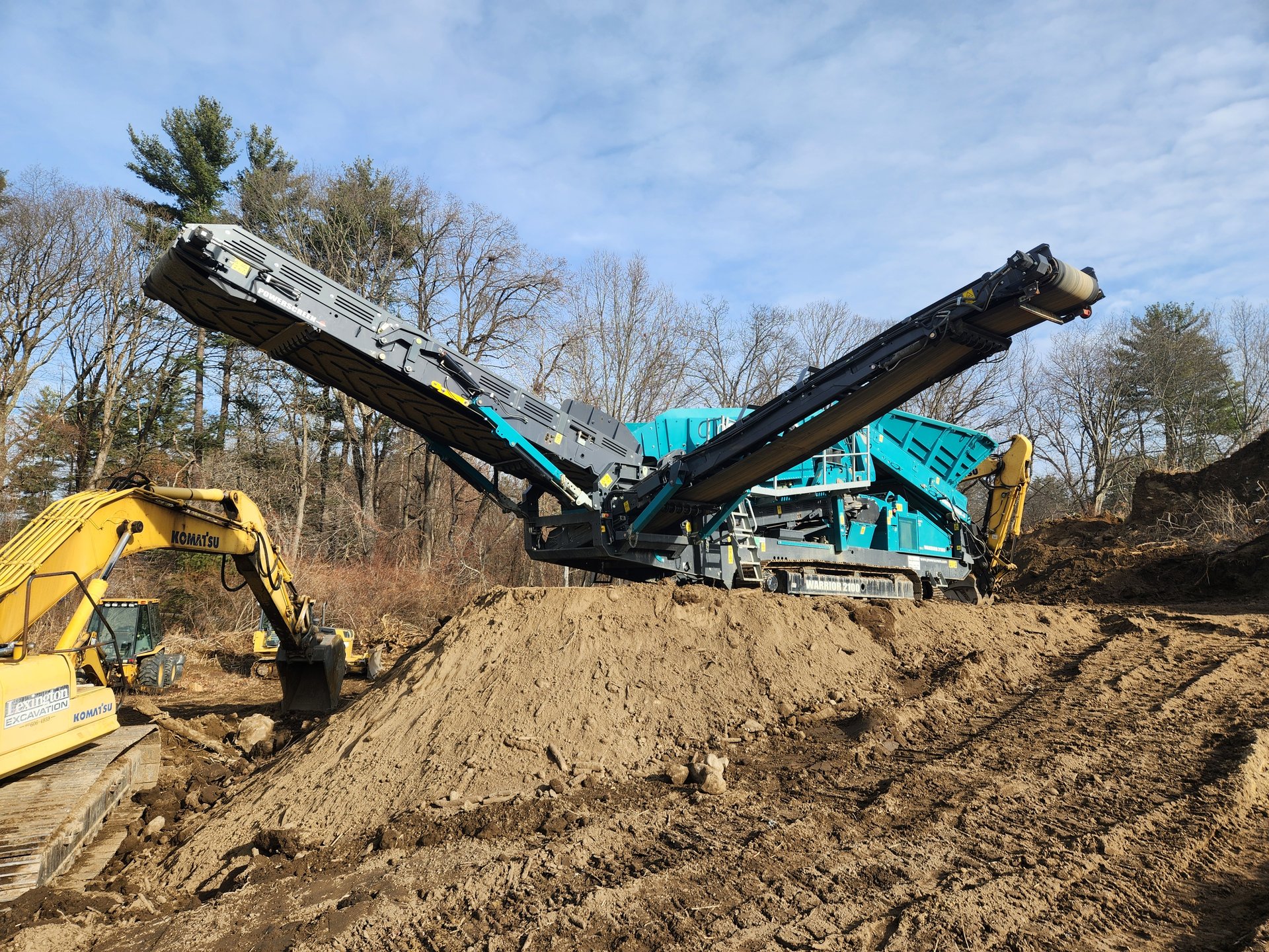 2022 Powerscreen Warrior 2100 Belt Screen