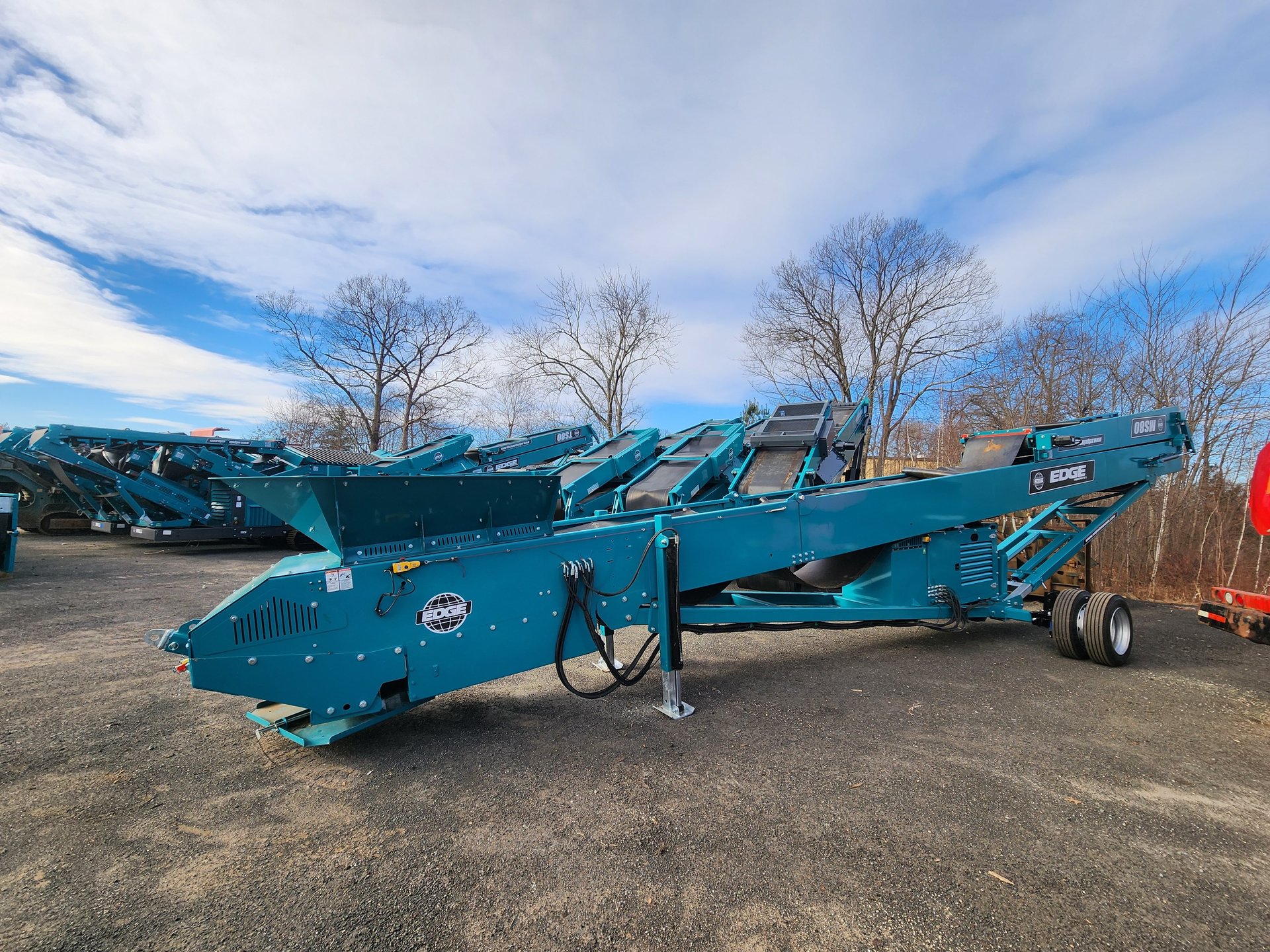 2023 Edge MS80 Diesel Wheeled Conveyor