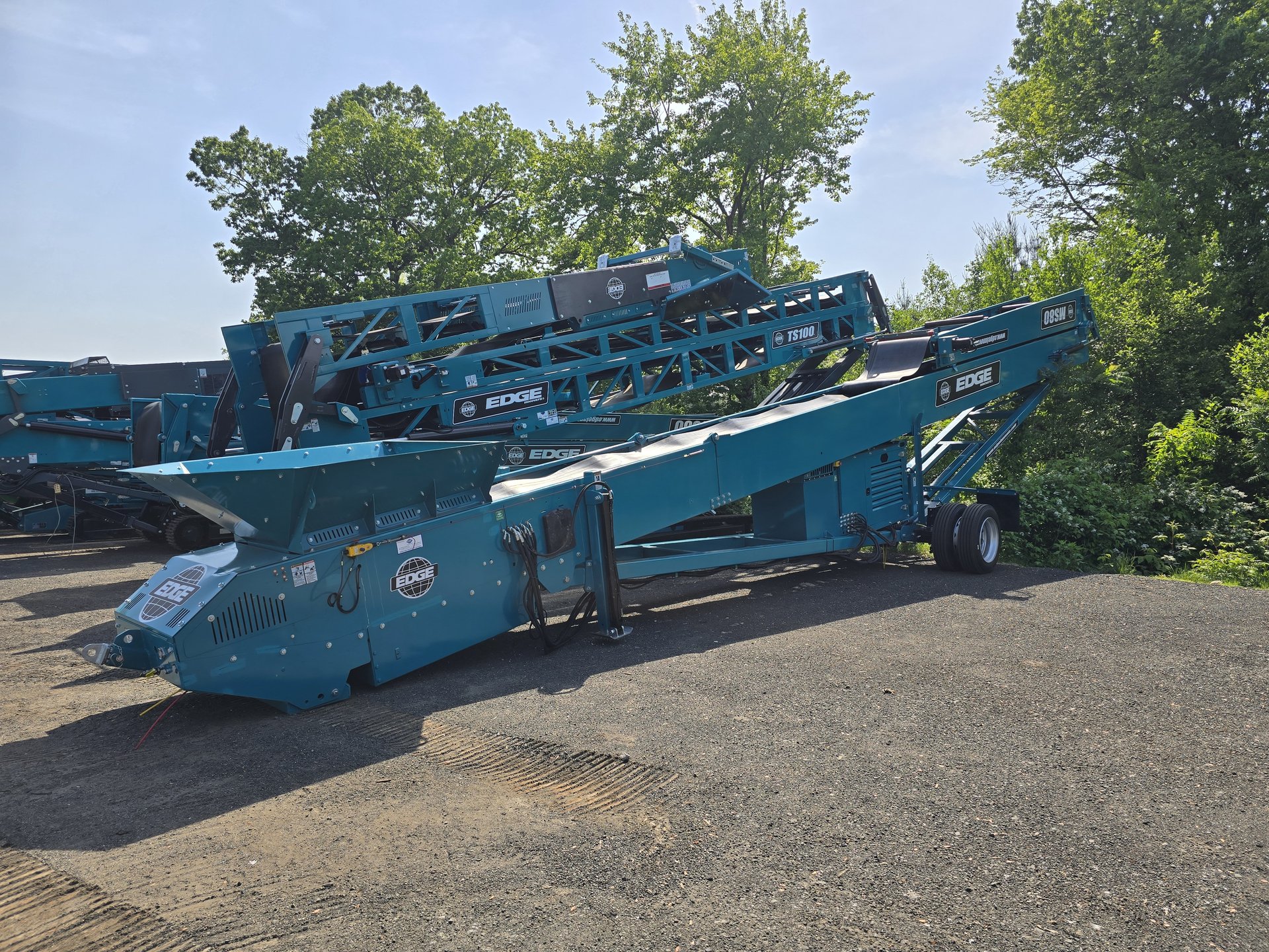 2023 Edge MS80 Diesel Wheeled Conveyor