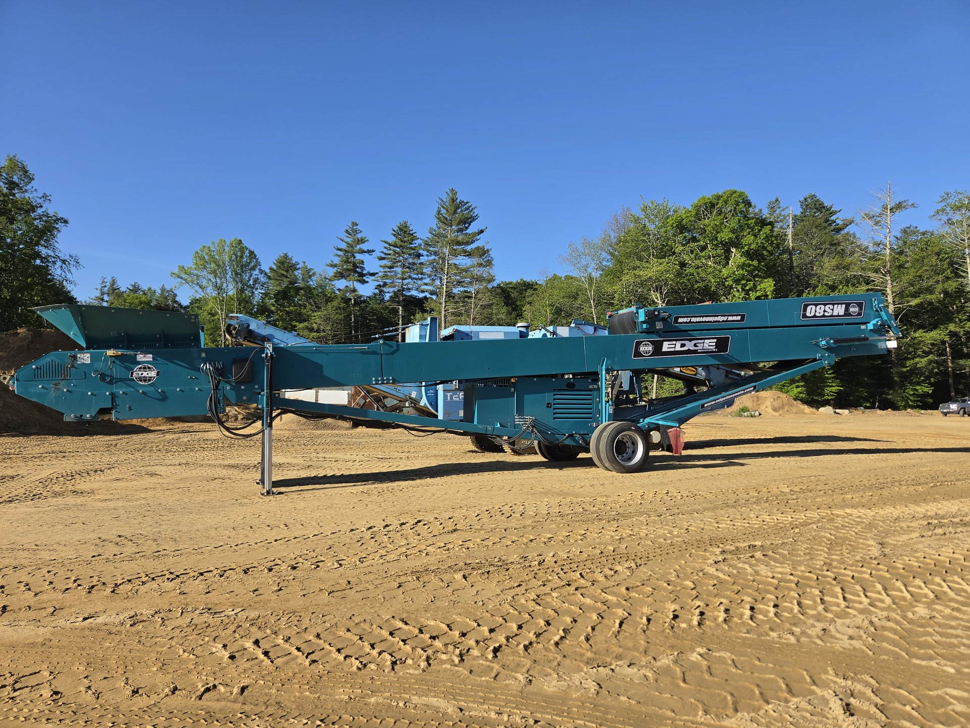 2023 Edge MS80 Diesel Wheeled Conveyor