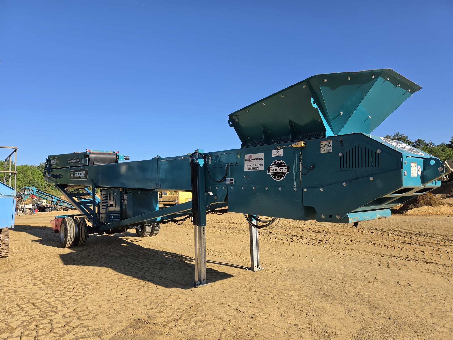 2023 Edge MS80 Diesel Wheeled Conveyor