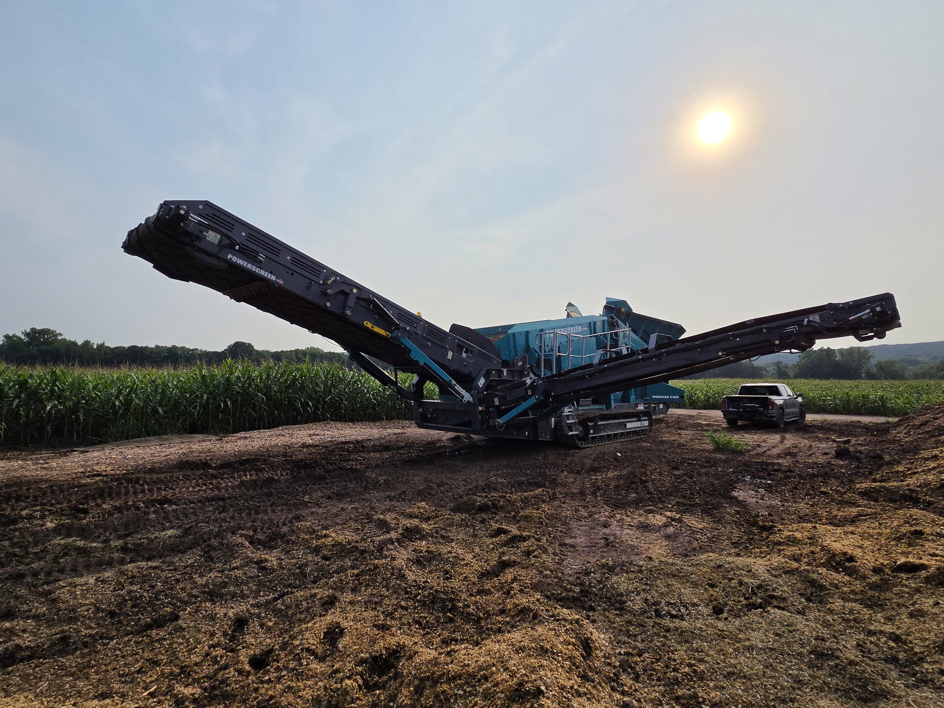 2023 Powerscreen Warrior 2100 Belt Screen