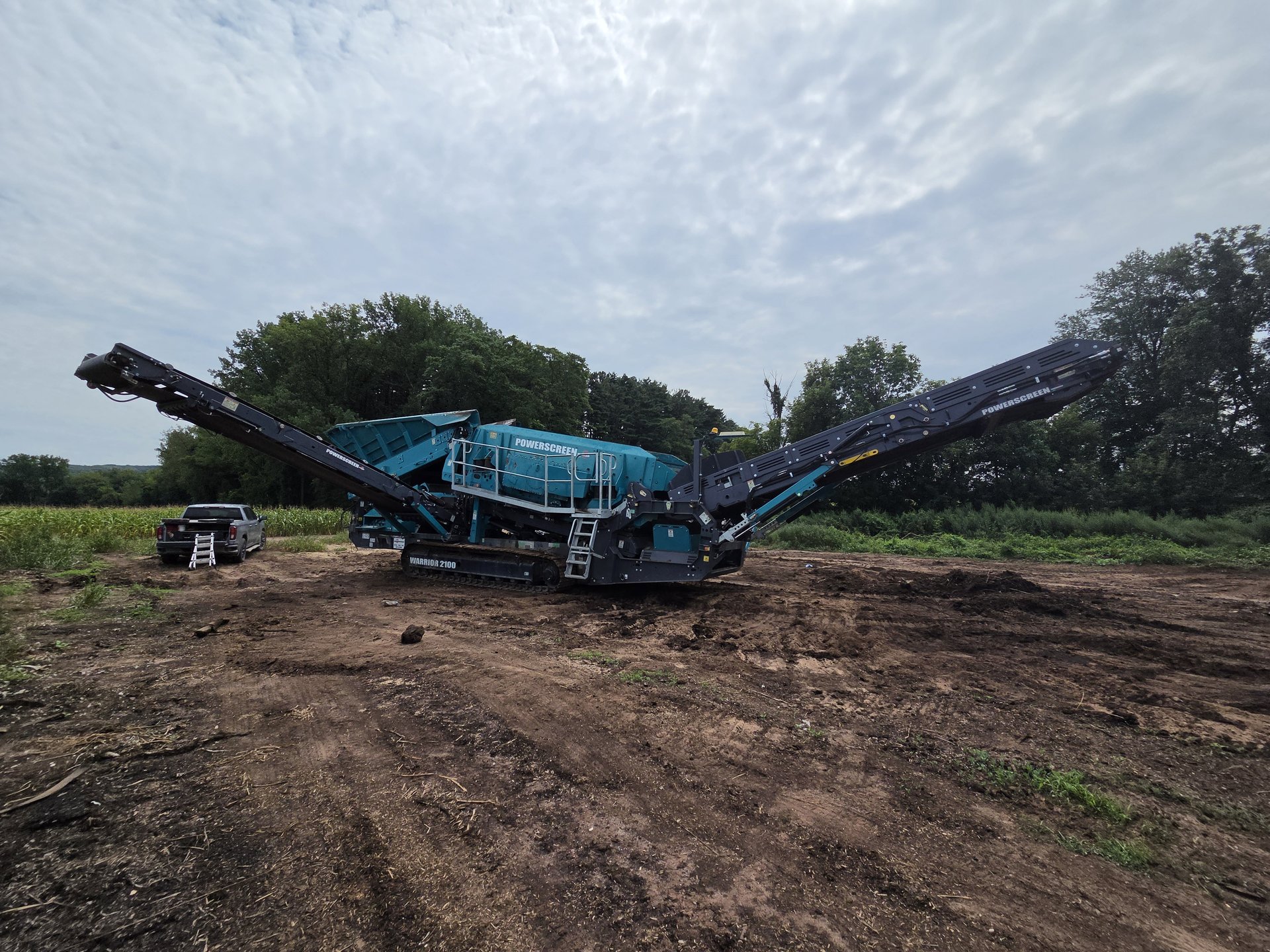 2023 Powerscreen Warrior 2100 Belt Screen