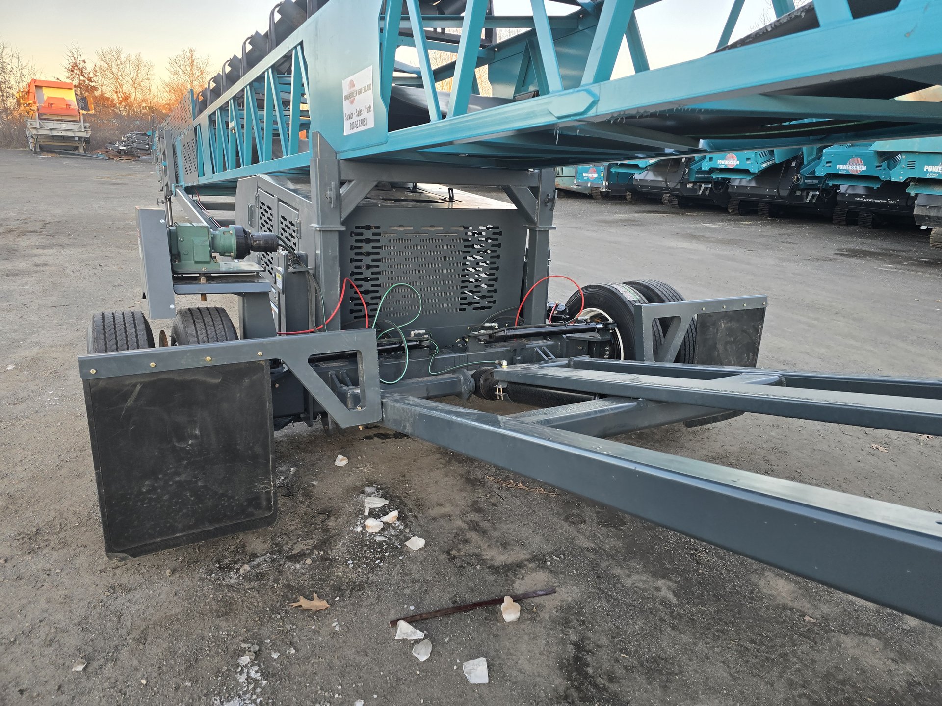 2024 JP Conveyors 36x80 with Engine Wheeled Conveyor