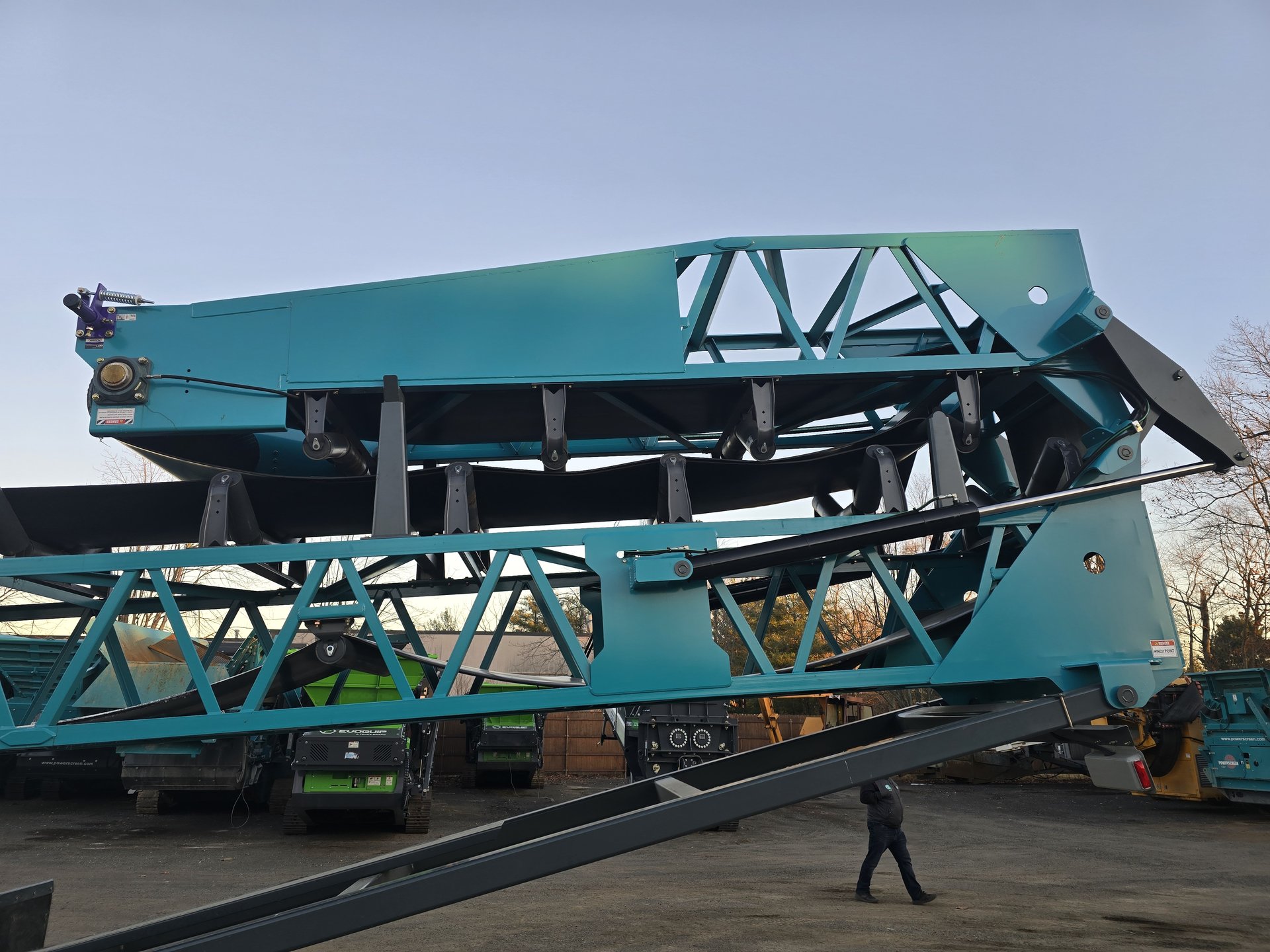 2024 JP Conveyors 36x80 with Engine Wheeled Conveyor