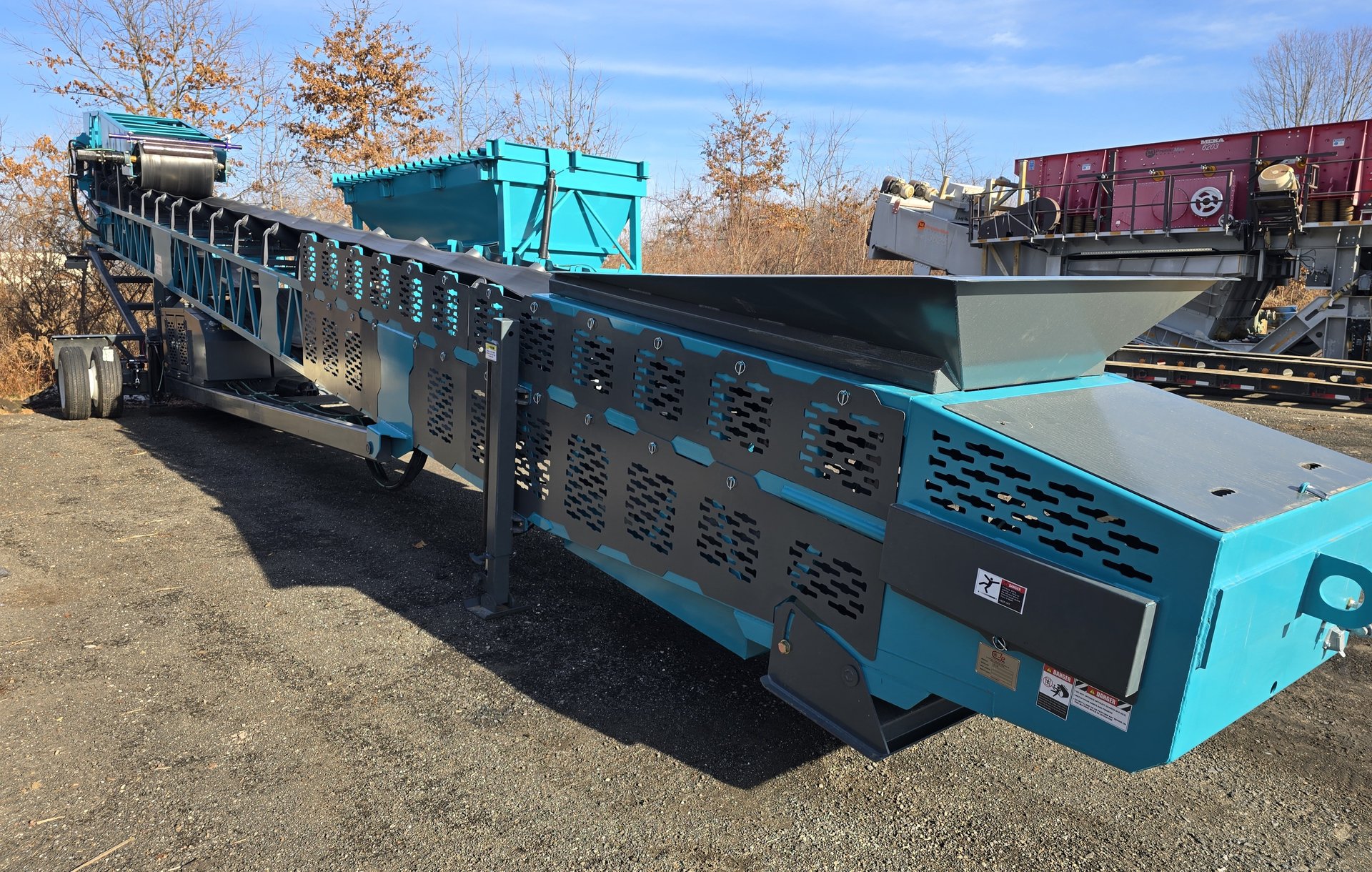 2024 JP Conveyors 36x80 with Engine Wheeled Conveyor