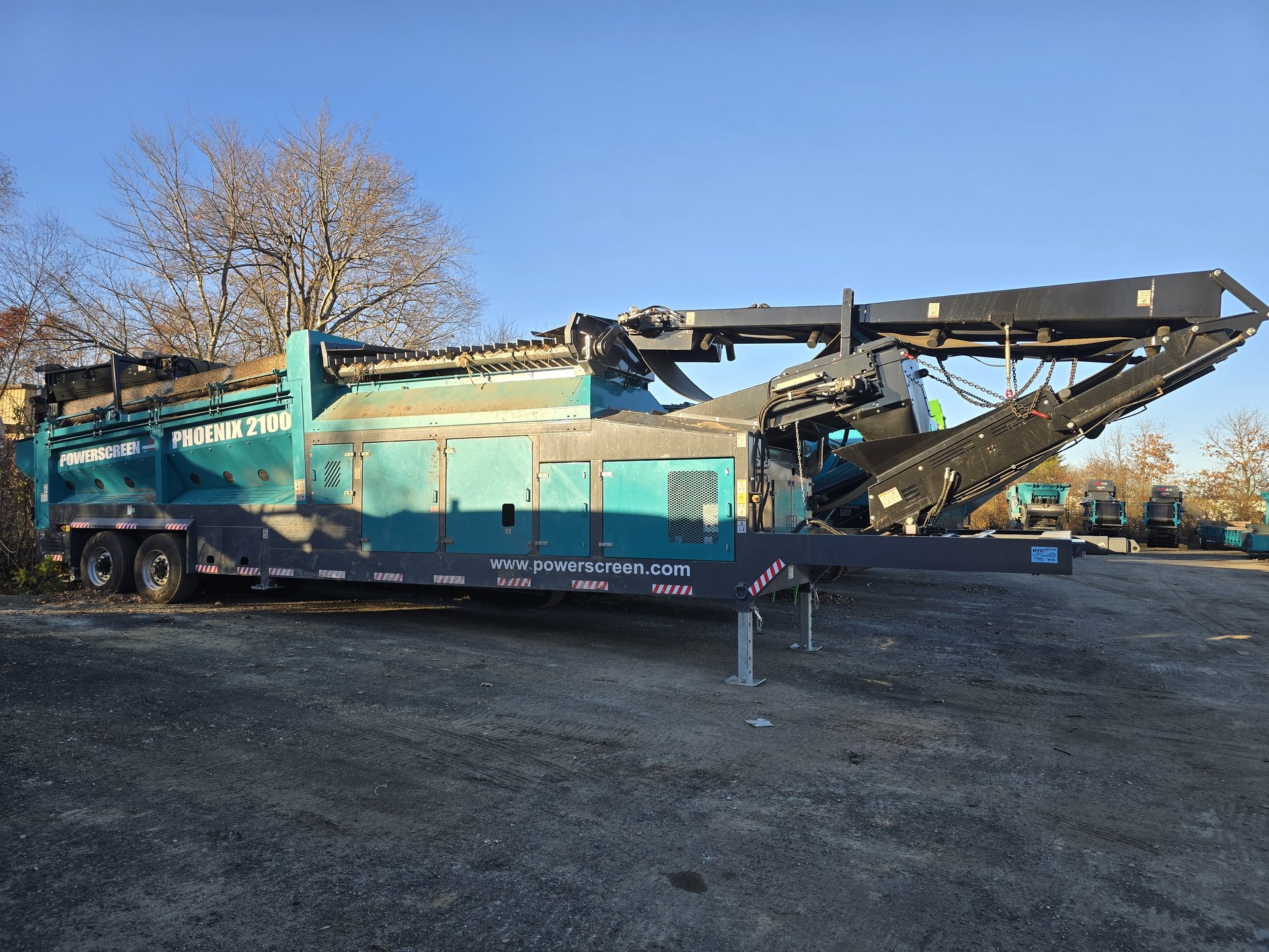 2024 Powerscreen Phoenix 2100 Tipping Grid Trommel Screen