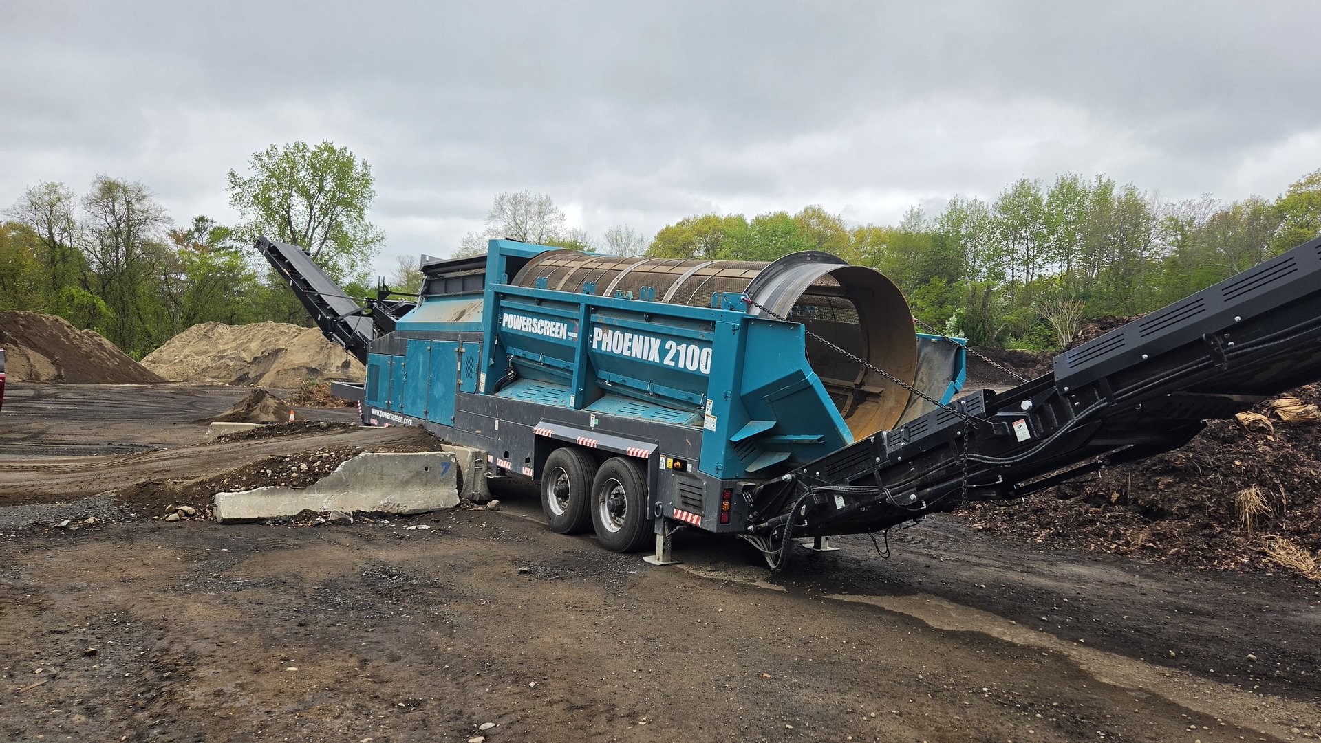 2024 Powerscreen Phoenix 2100 Tipping Grid Trommel Screen