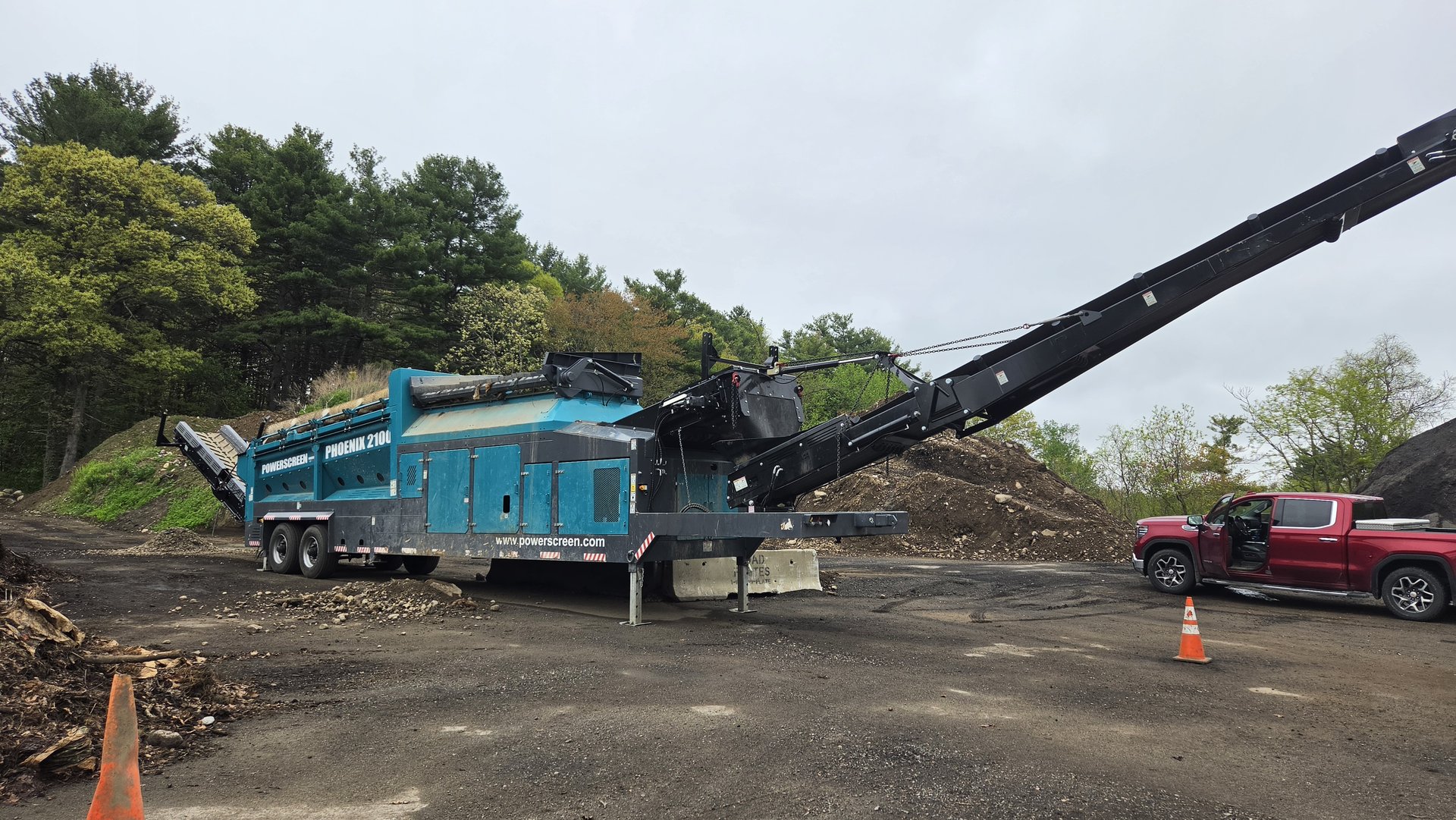 2024 Powerscreen Phoenix 2100 Tipping Grid Trommel Screen