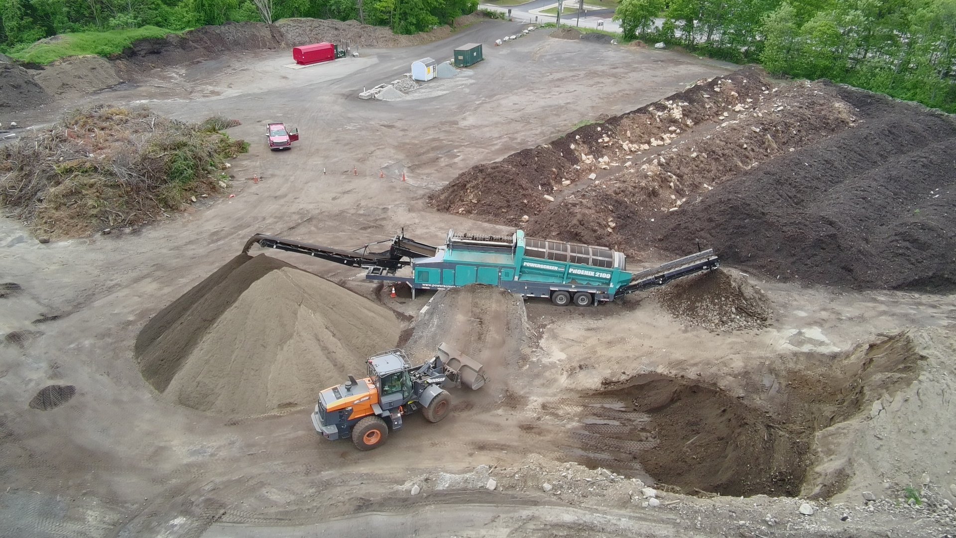 2024 Powerscreen Phoenix 2100 Tipping Grid Trommel Screen