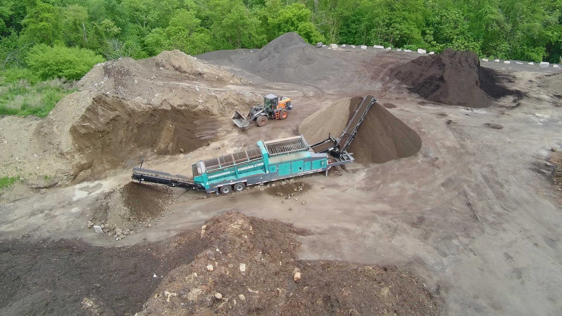 2024 Powerscreen Phoenix 2100 Tipping Grid Trommel Screen