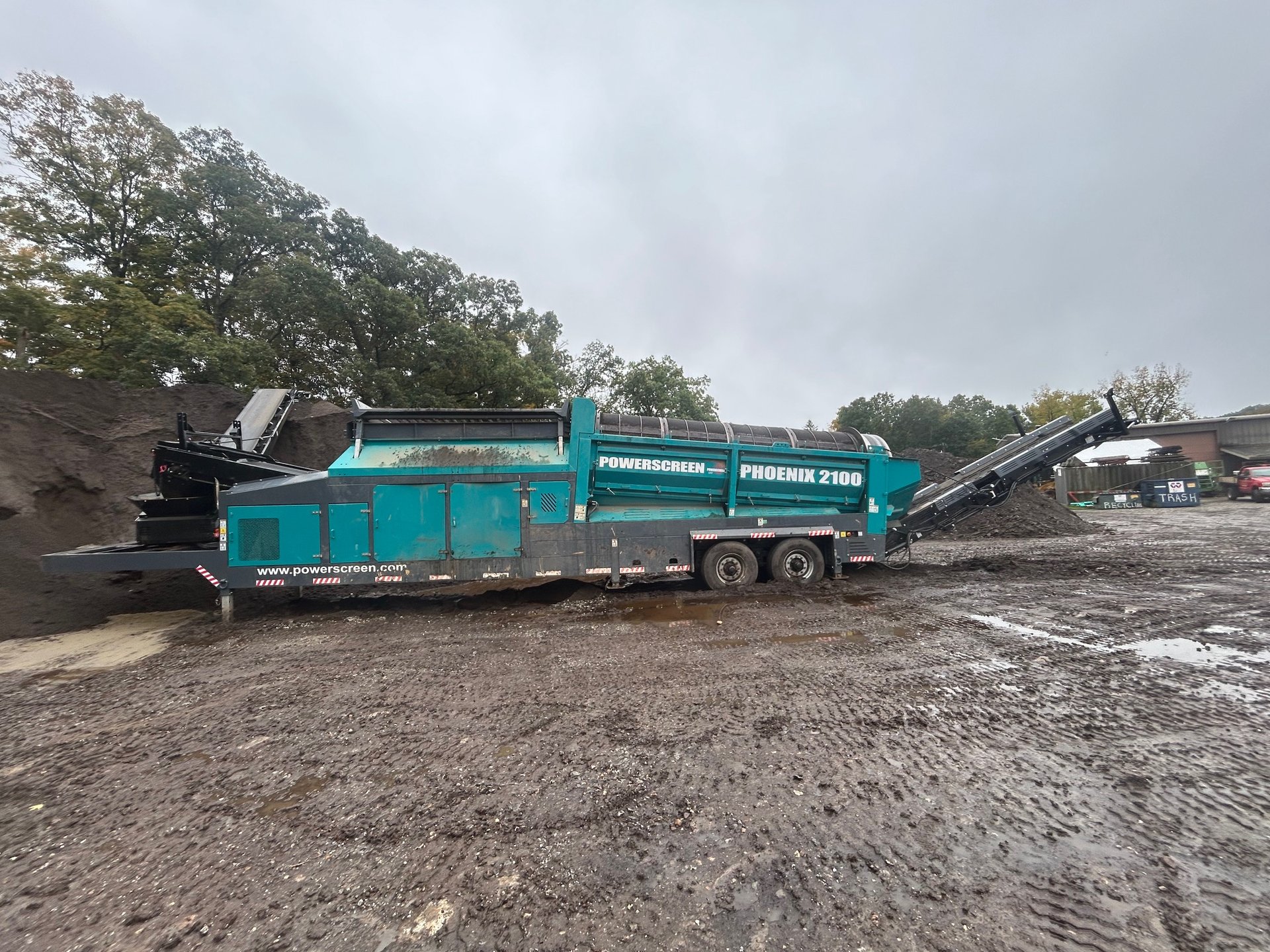 2024 Powerscreen Phoenix 2100 Tipping Grid Trommel Screen