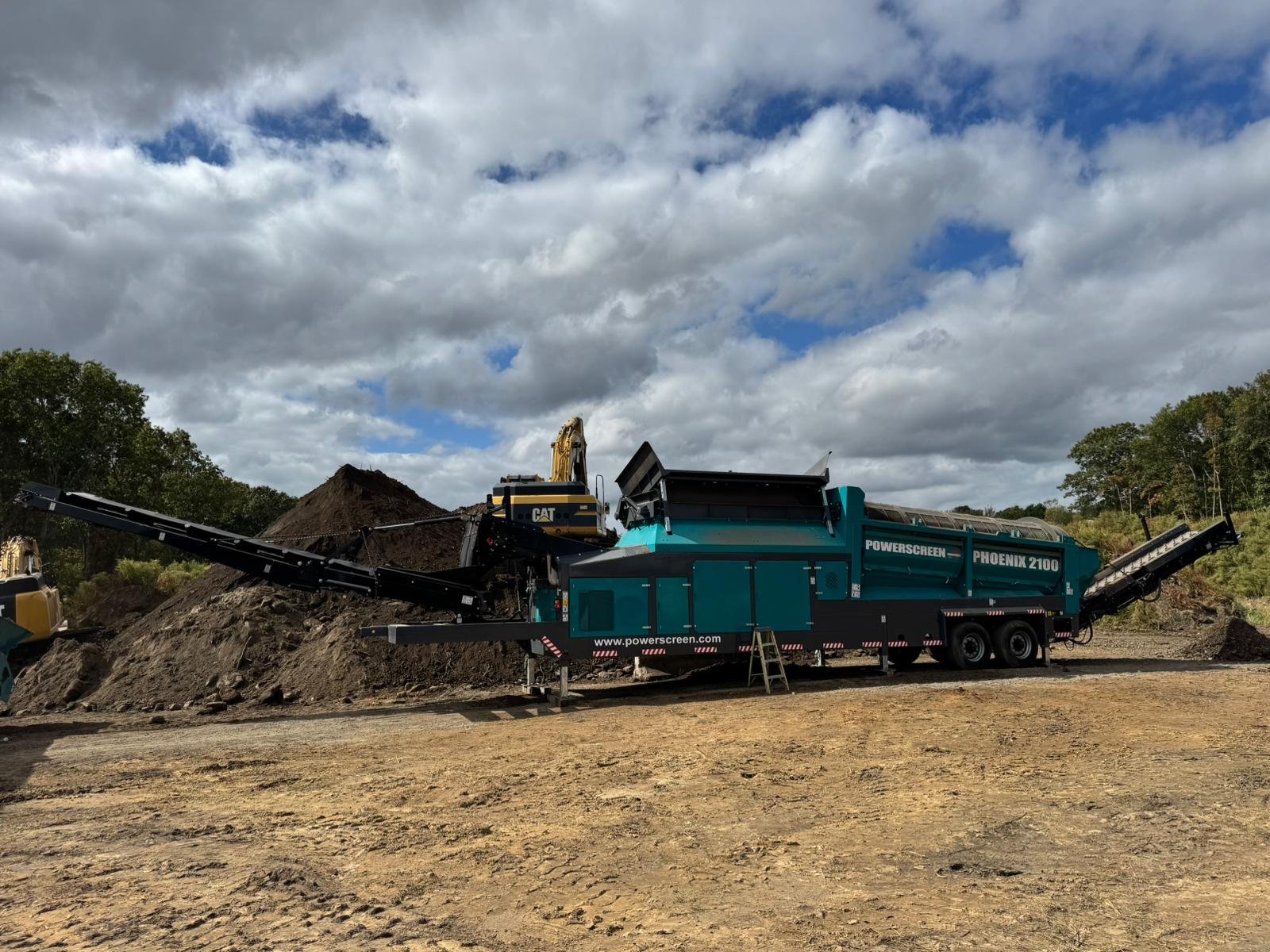 2024 Powerscreen Phoenix 2100 Tipping Grid Trommel Screen