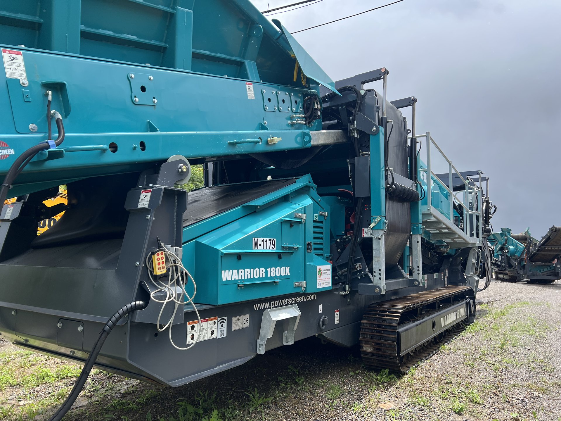 2025 Powerscreen Warrior 1800X Screen
