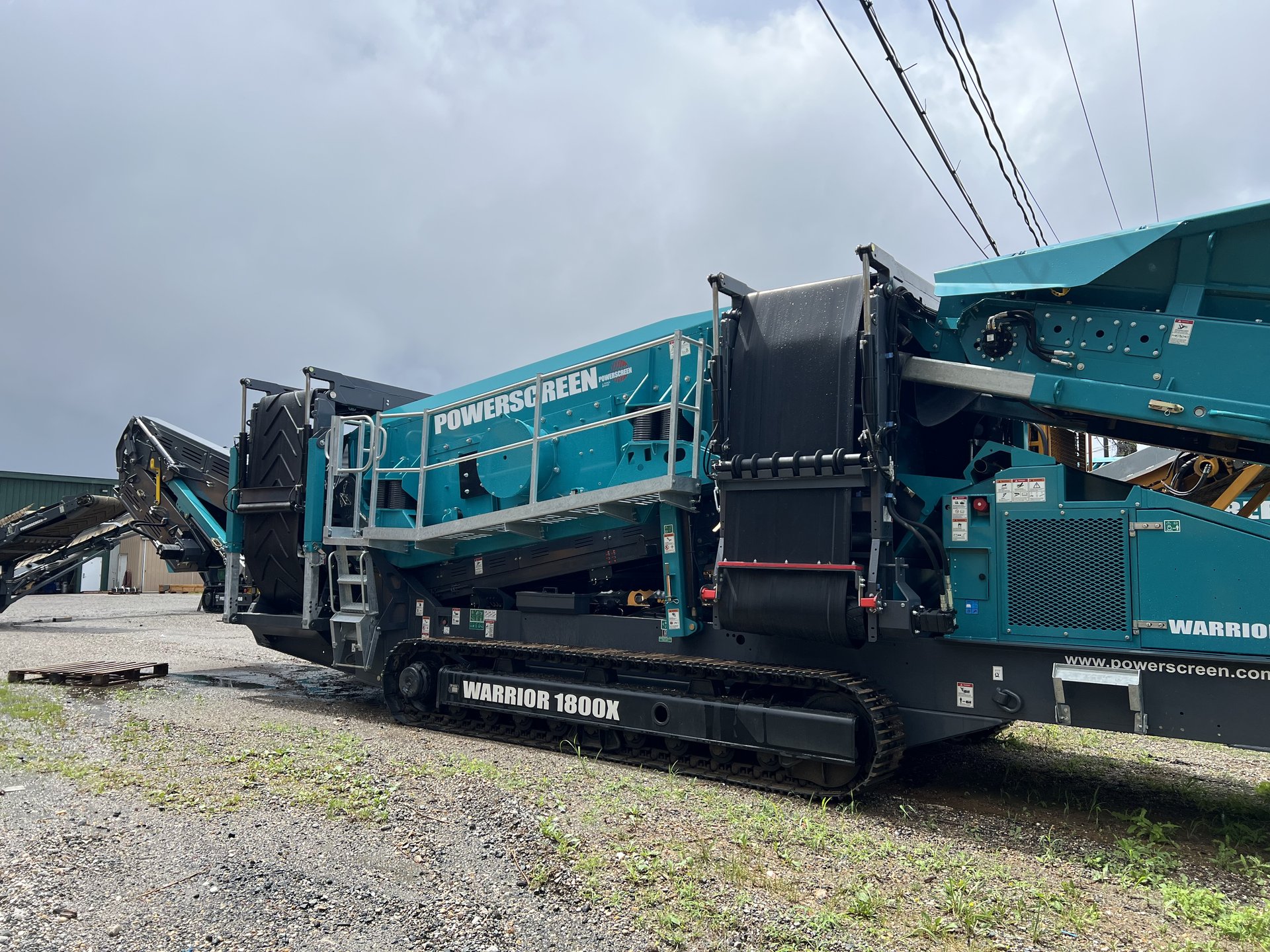 2025 Powerscreen Warrior 1800X Screen