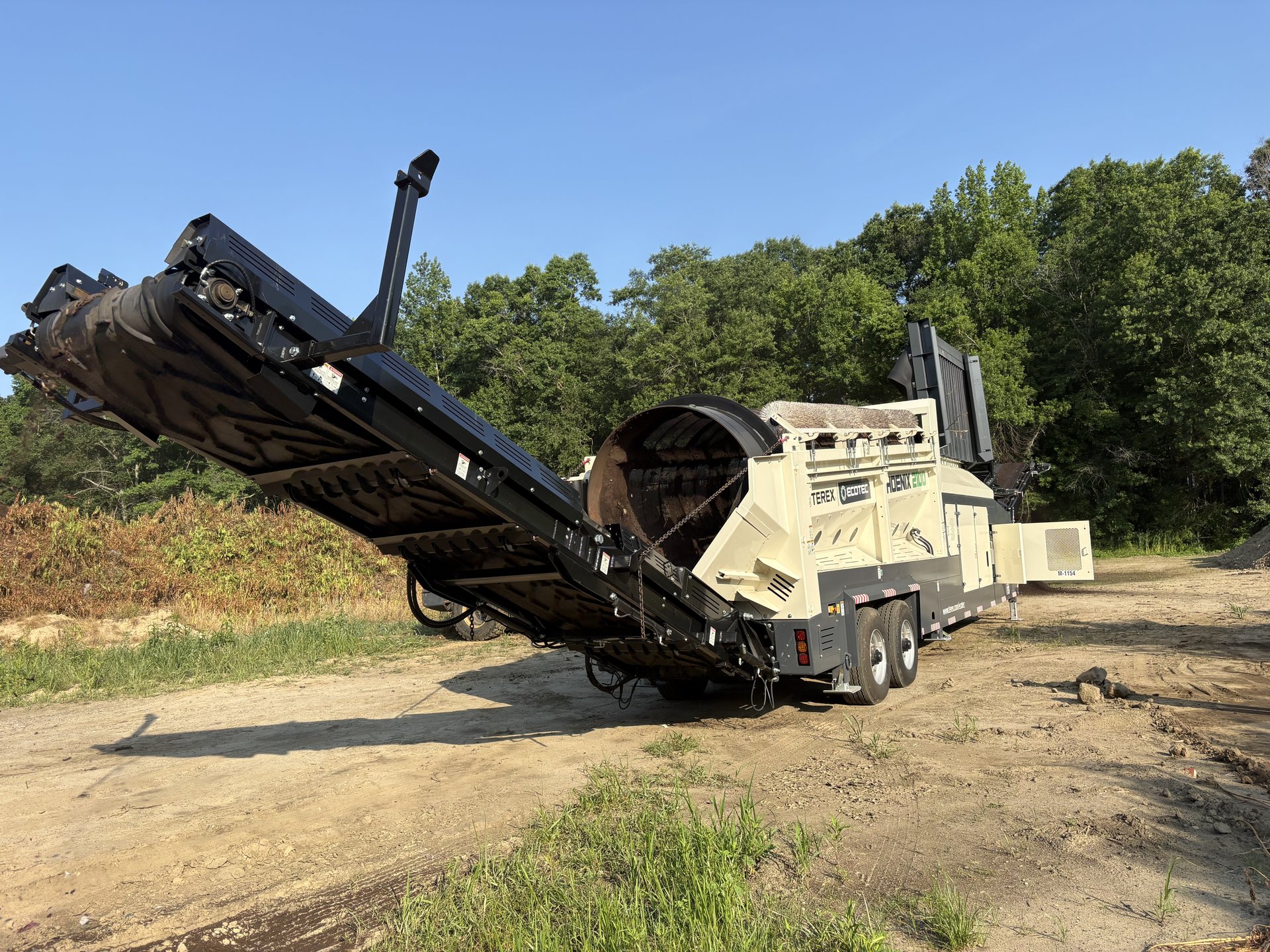 2025 Terex Ecotec Phoenix 2100 Tipping Grid Trommel Screen
