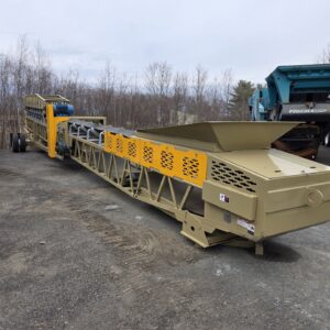 JP Conveyors 36x100 Electric Wheeled Conveyor